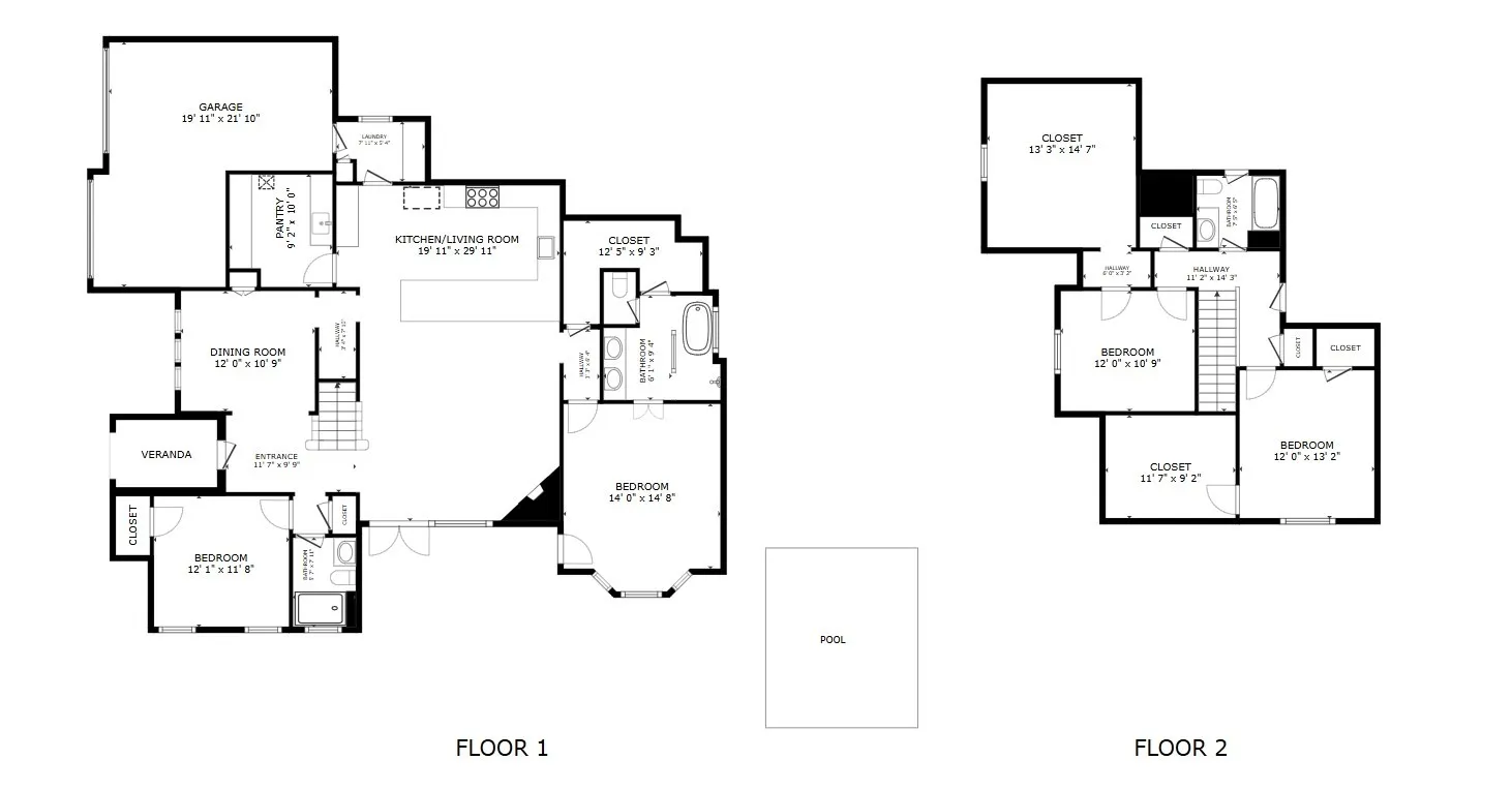 1714 Weiskopf Dr. - Combined Floorplan