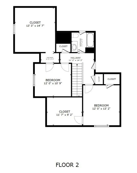 1714 Weiskopf Dr. - 2nd Floor Floorplan