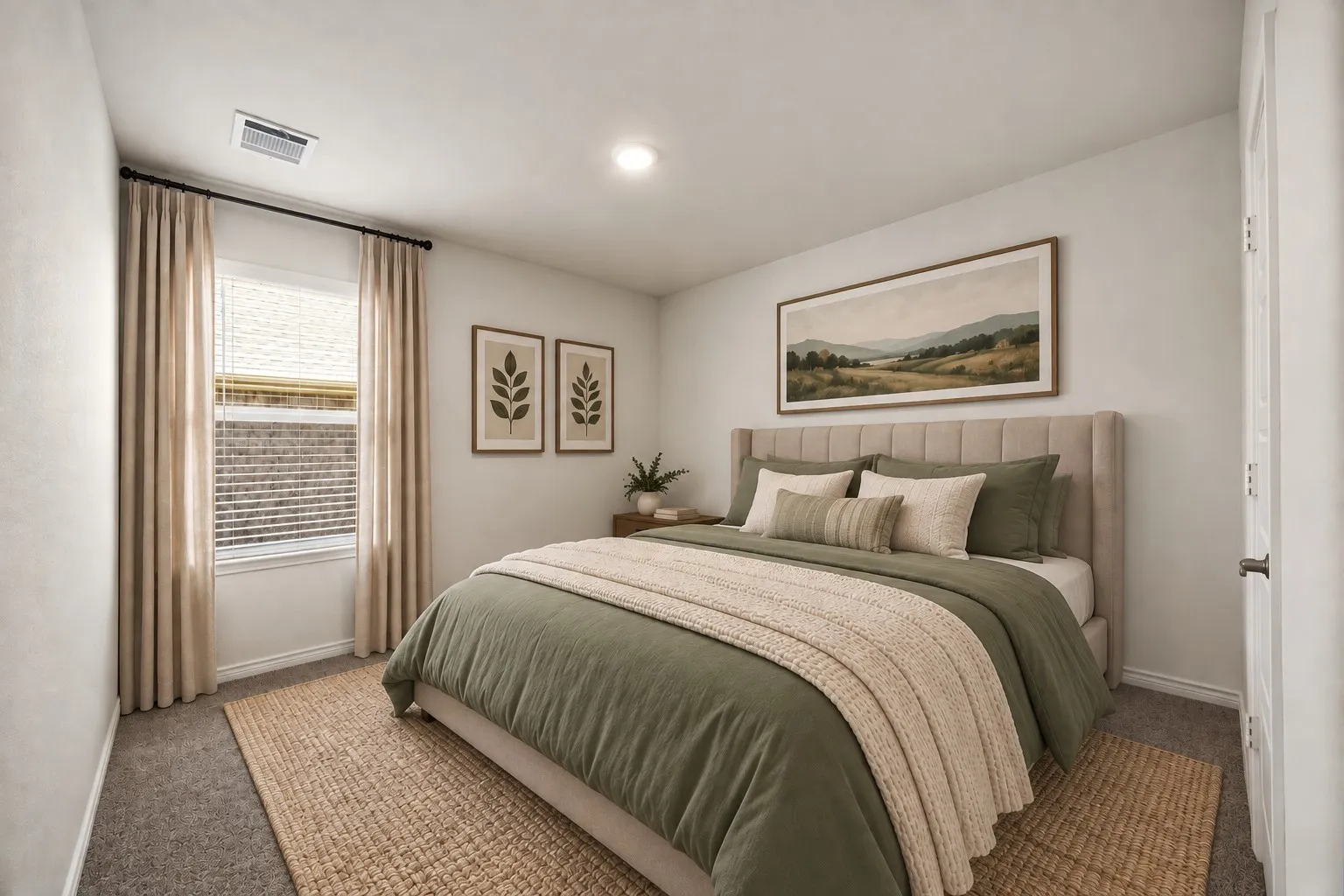 Bedroom—Virtually Staged