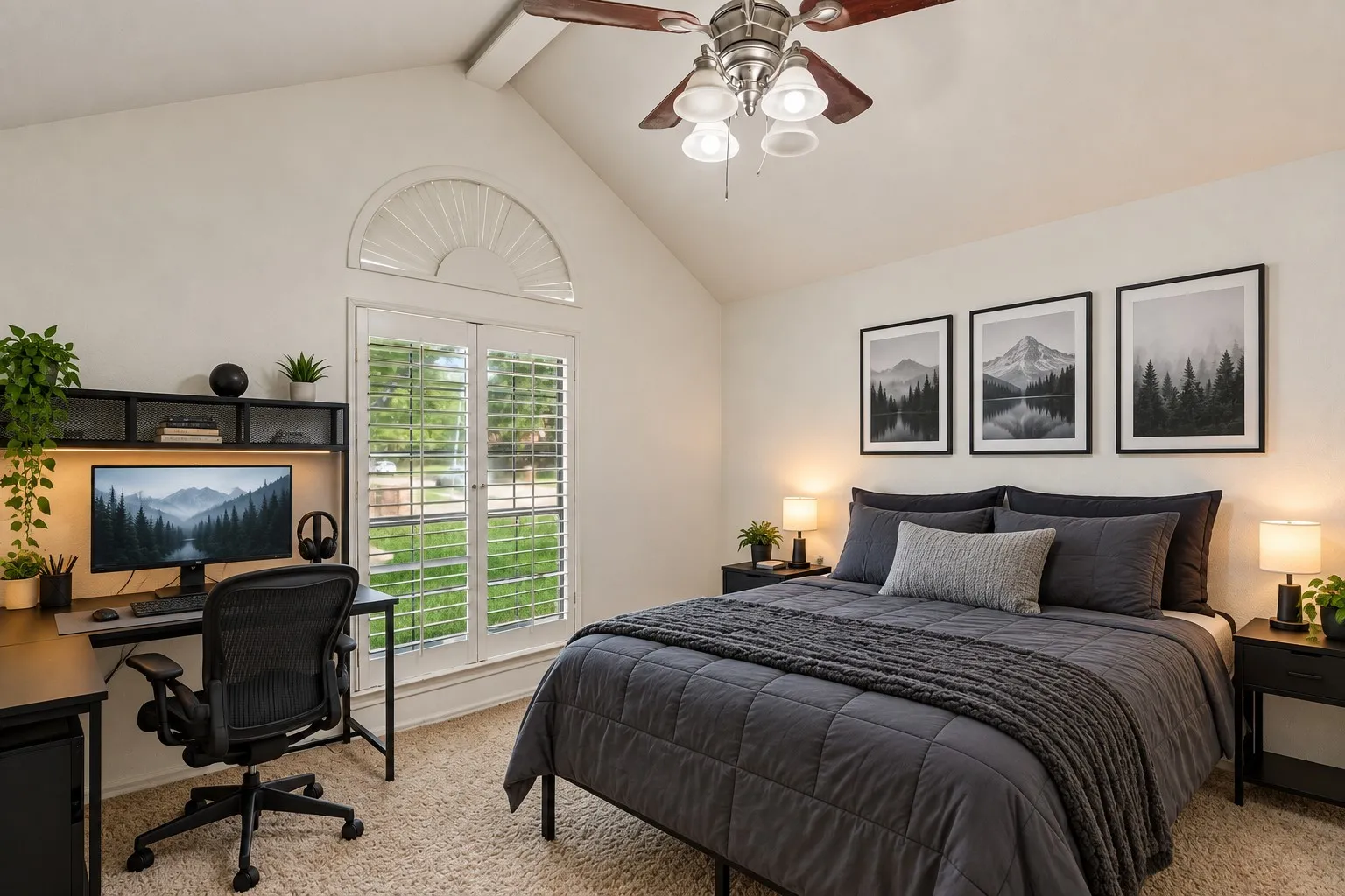 Bedroom—Virtually Staged