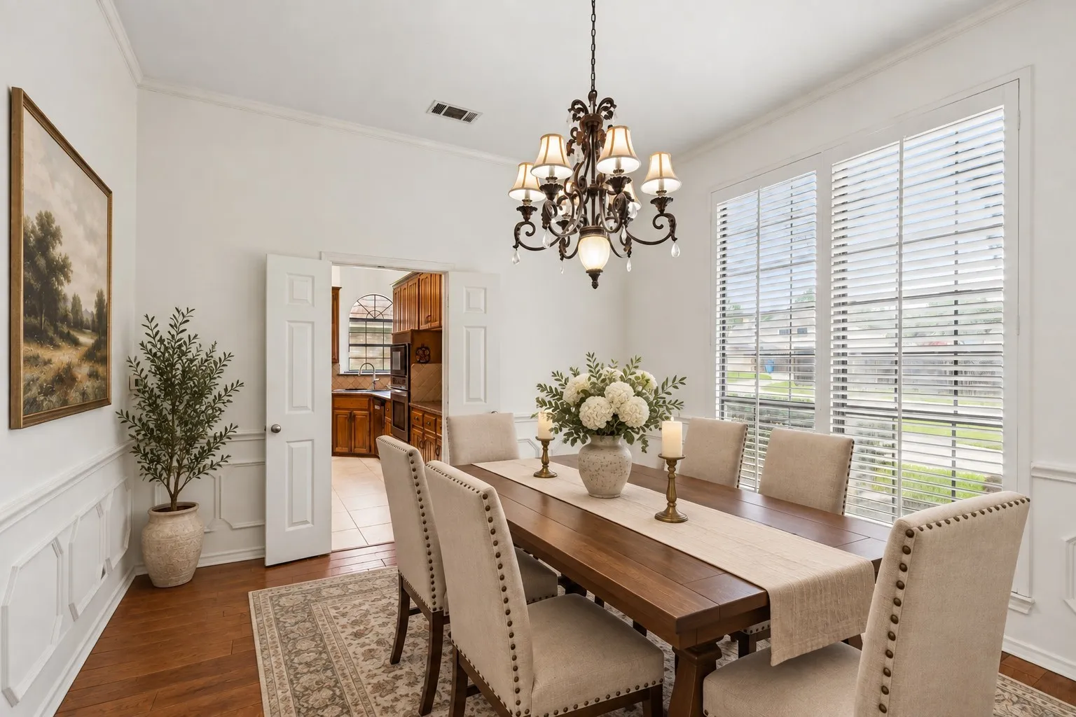 Dining Area—Virtually Staged