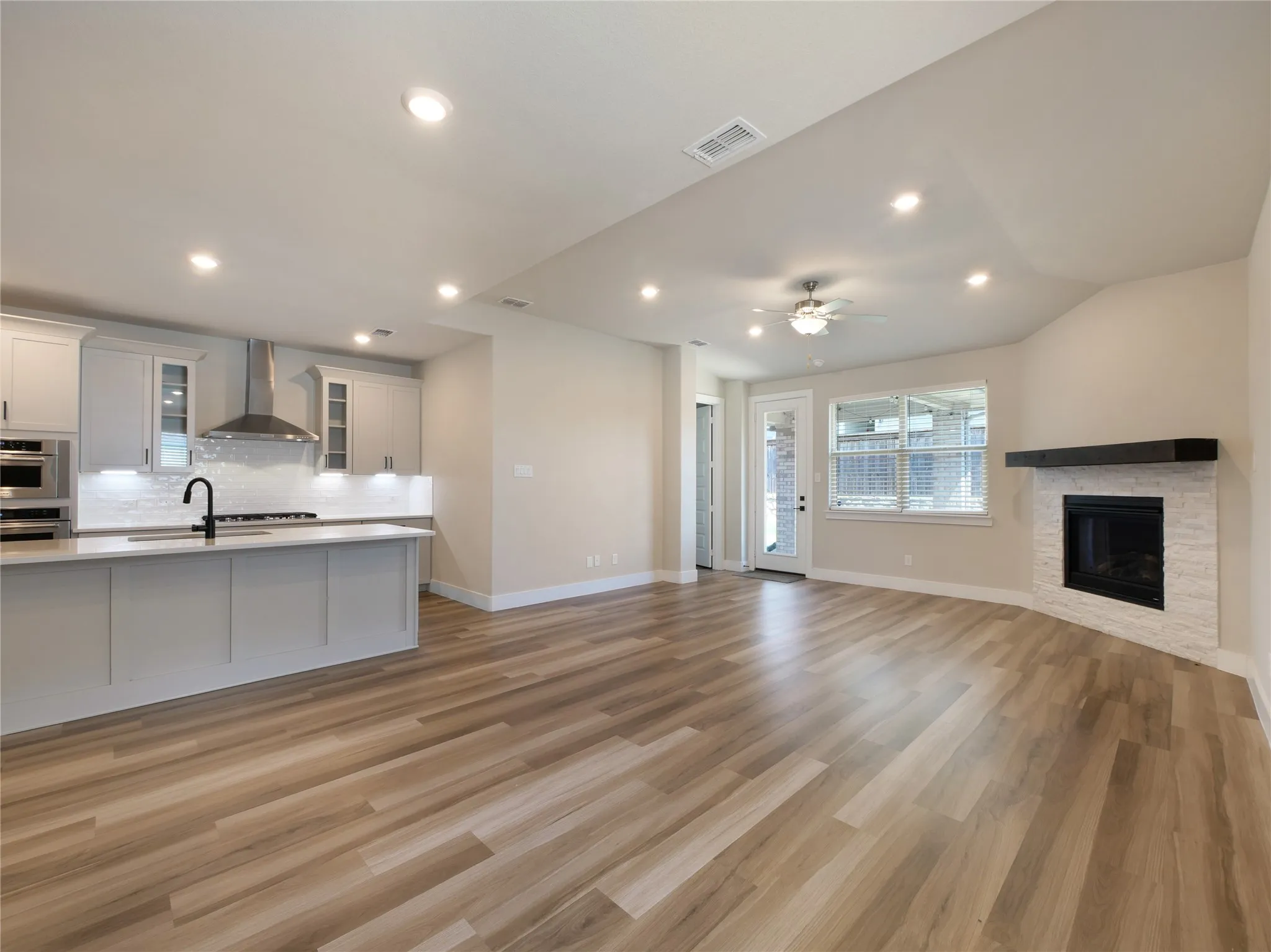 Open concept living allows for a wonderful space to gather with family and friends.
