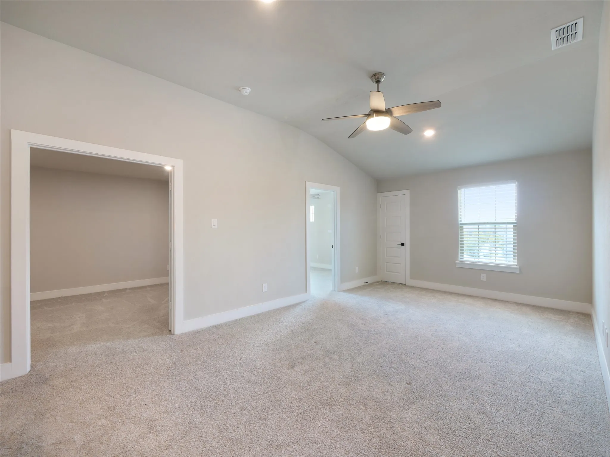 Large gameroom is positioned between three bedrooms which makes it a perfect space to play.