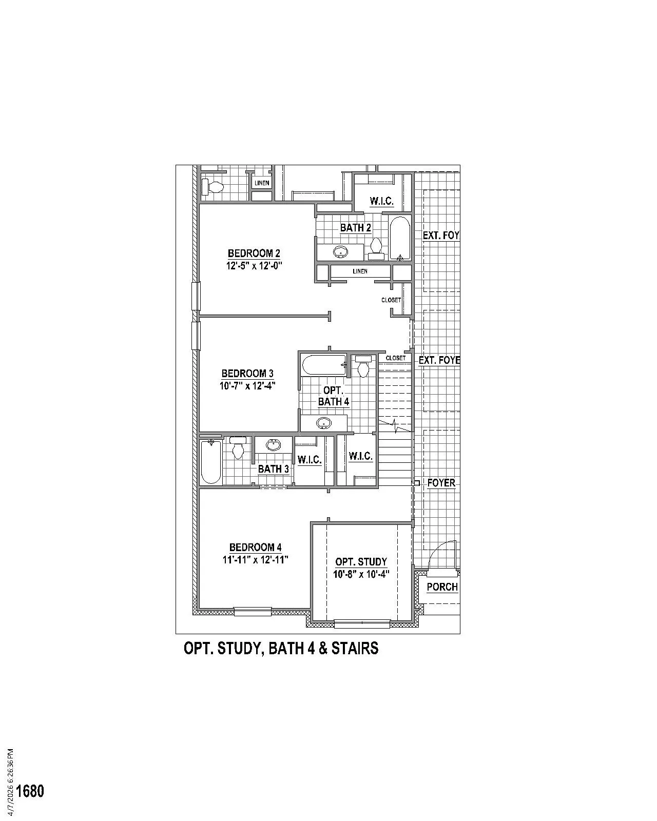 Floor plan options