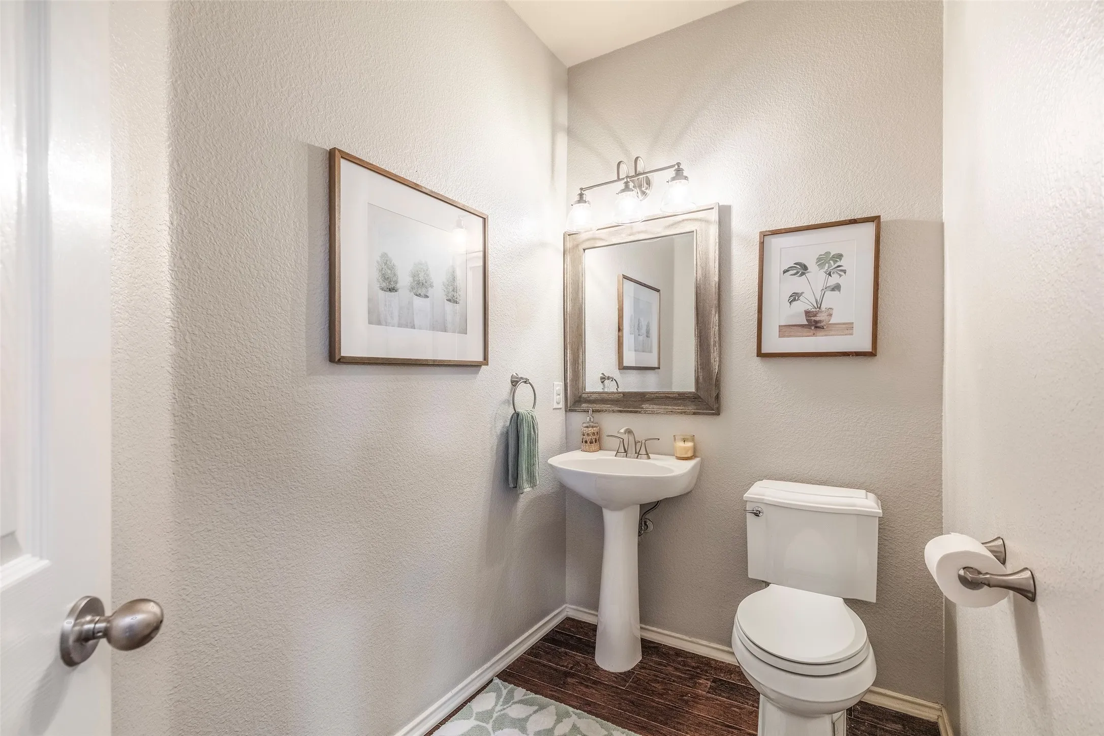Downstairs Powder Bathroom