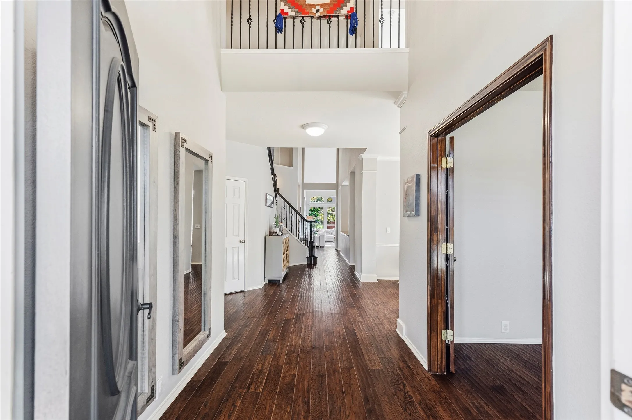 Inviting and spacious  entry way