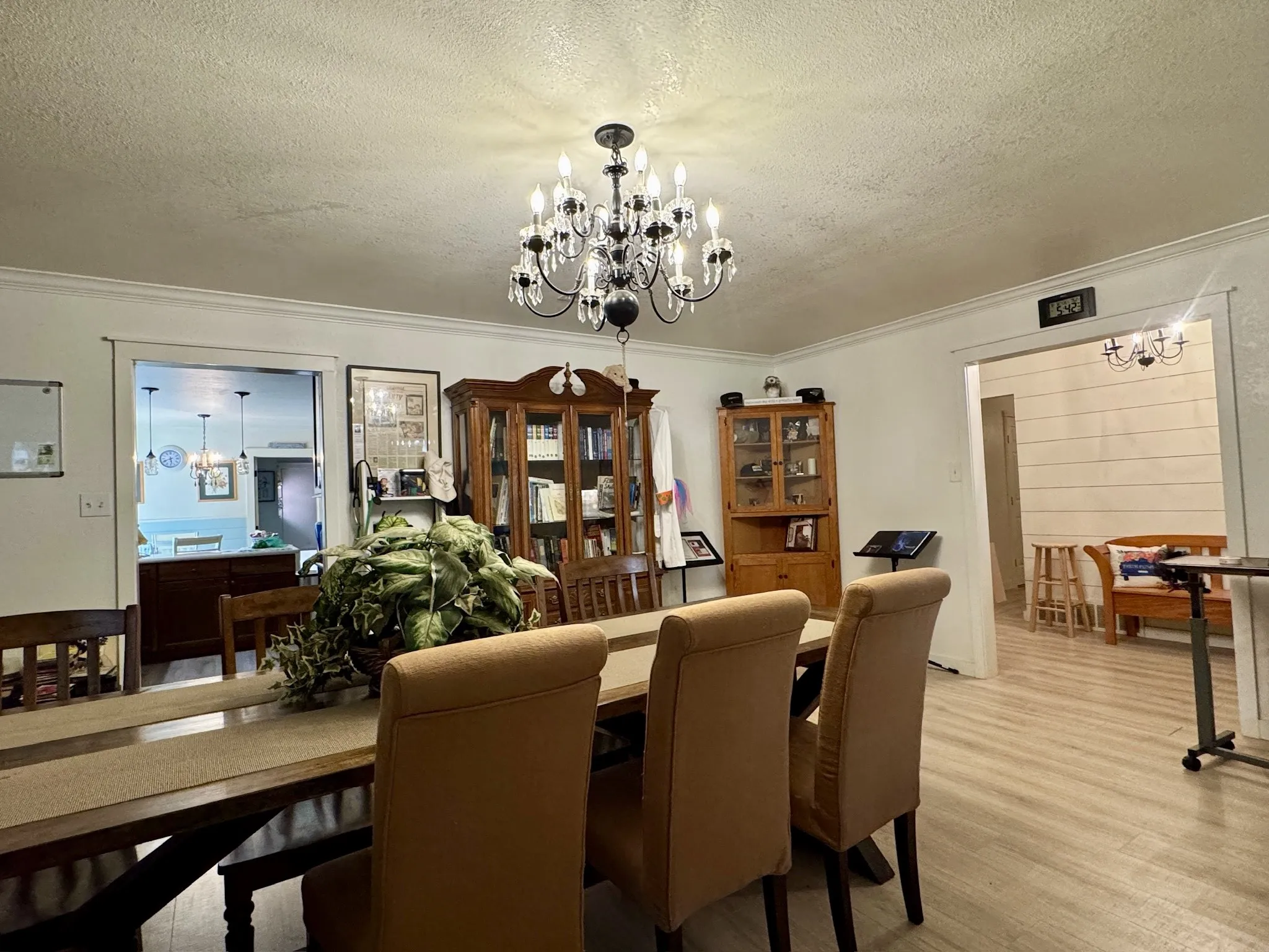 Dining room is off the front entry and leads into the kitchen.