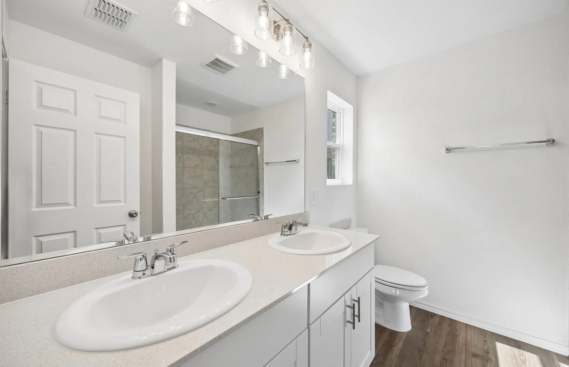 *Model Representation - Owner's private bath with double vanity