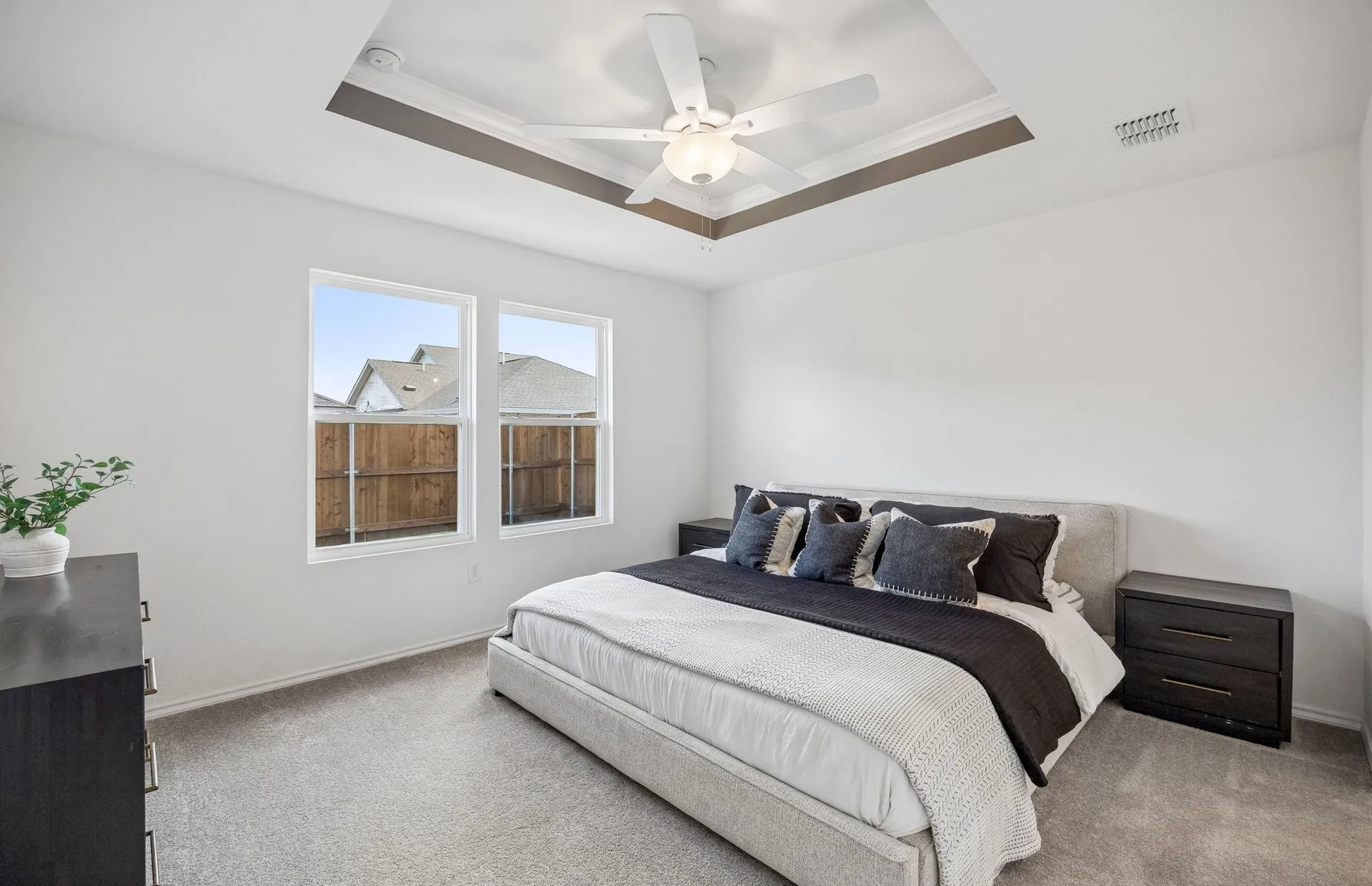*Model Representation - Spacious owner's suite with private bath