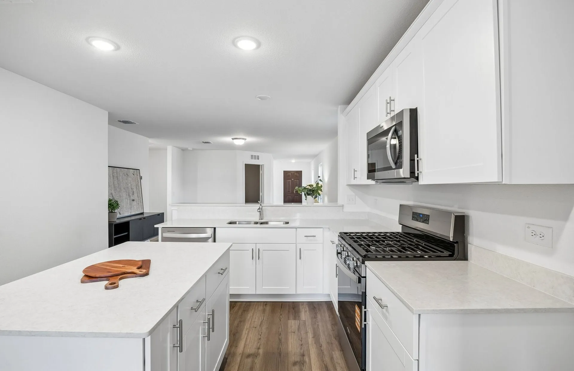 *Model Representation - Abundant cabinet space in kitchen
