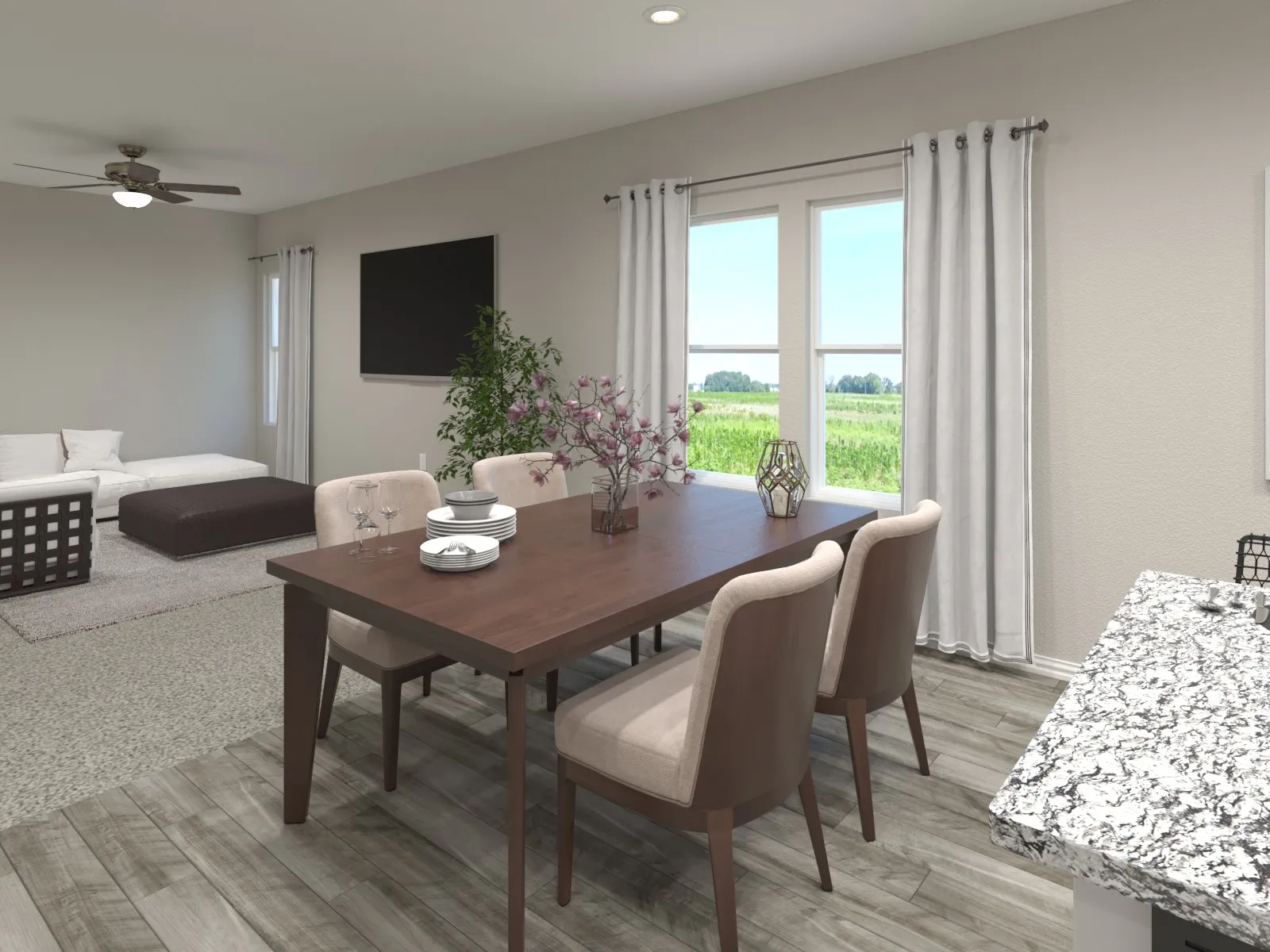 Photo is not of the actual home, but is an inspirational photo of builder’s model home and may depict options, furnishings, and/or decorator features that are not included.