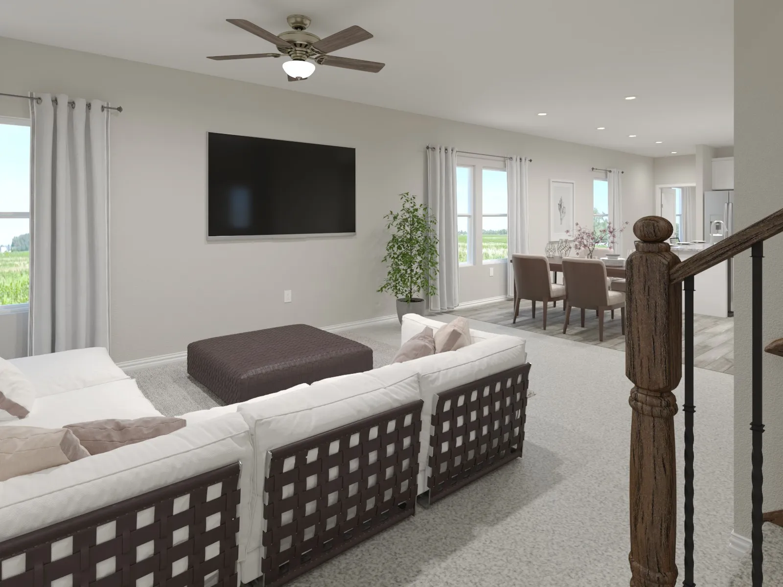 Photo is not of the actual home, but is an inspirational photo of builder’s model home and may depict options, furnishings, and/or decorator features that are not included.