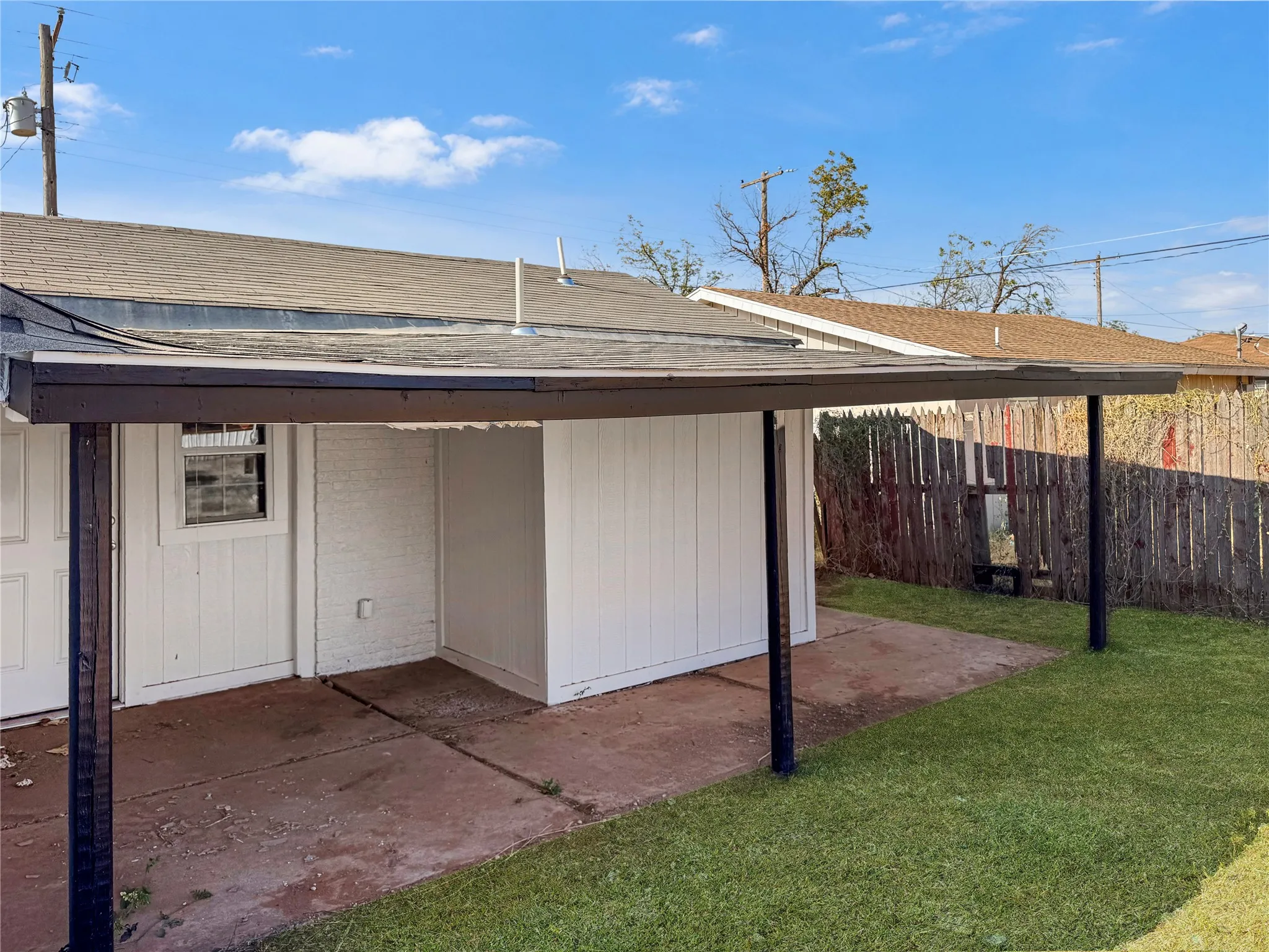Back Covered Porch