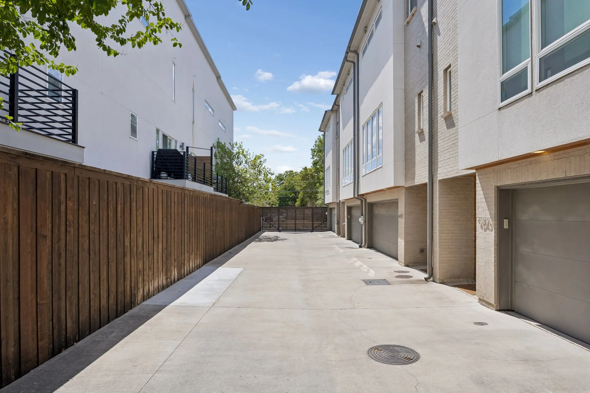 Private Gated Driveway