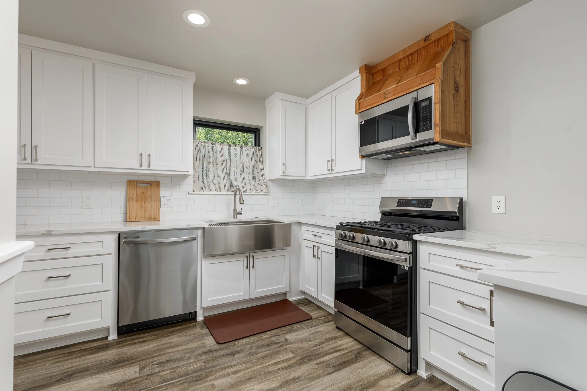 Garage Apartment Kitchen Area