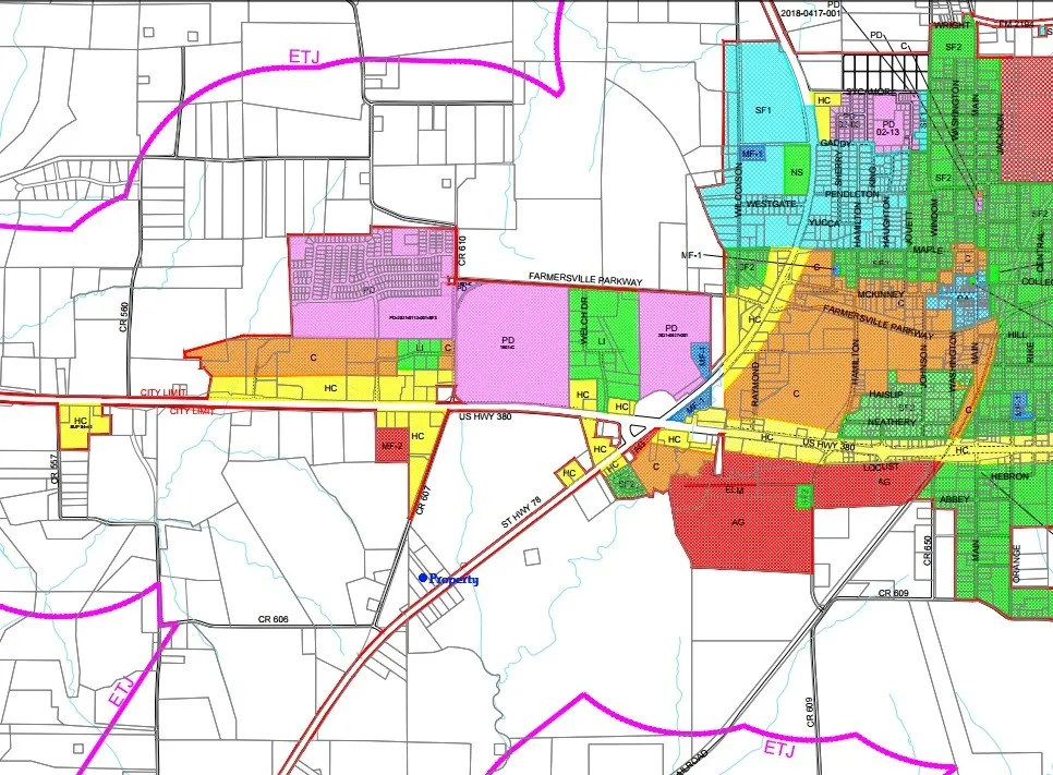Farmersville Zoning