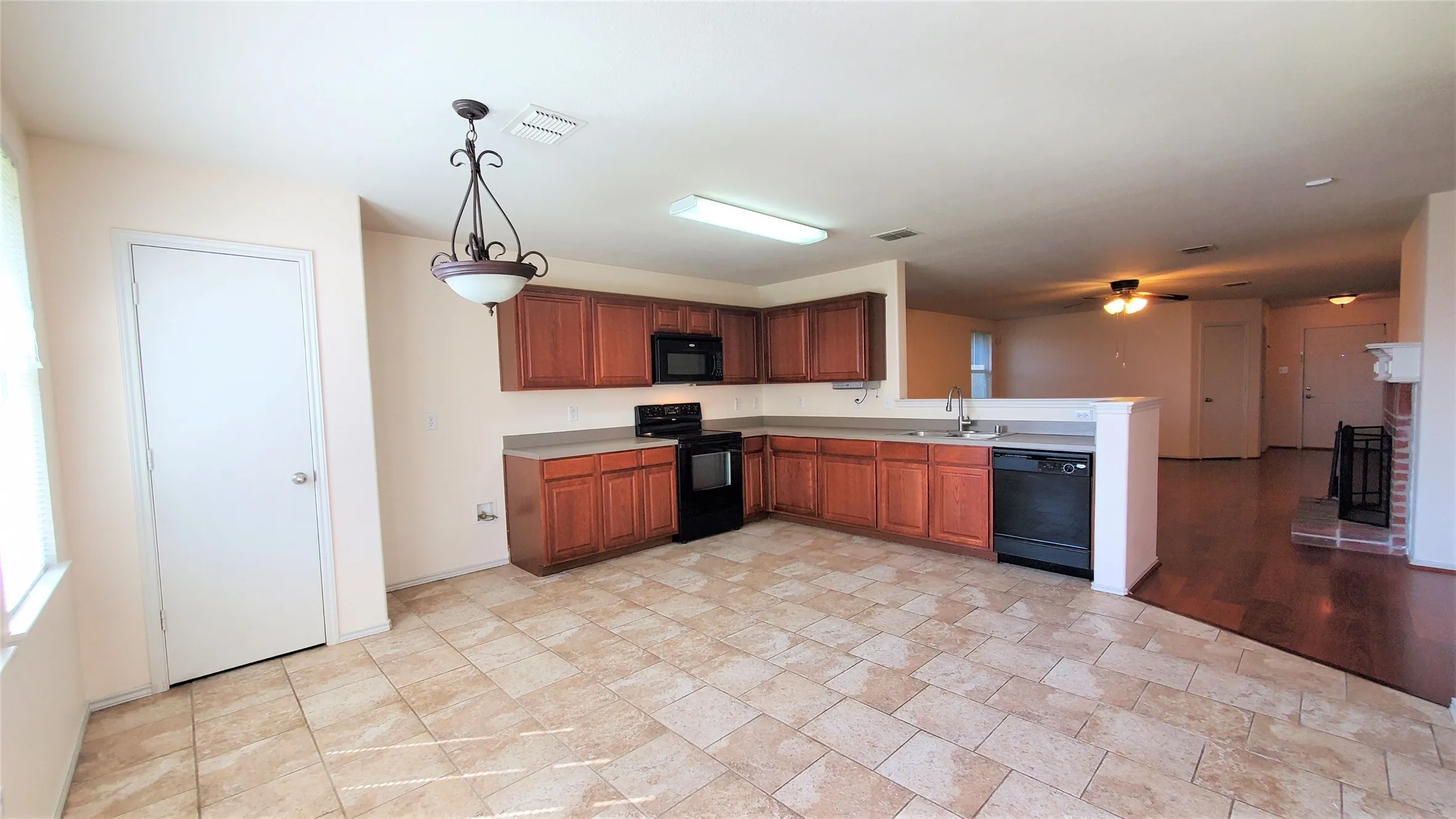 Kitchen view 2