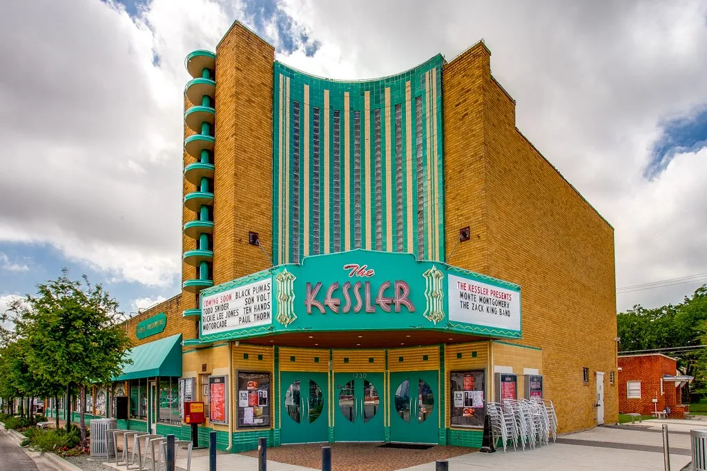 Blocks Away from the Acclaimed Kessler Theatre