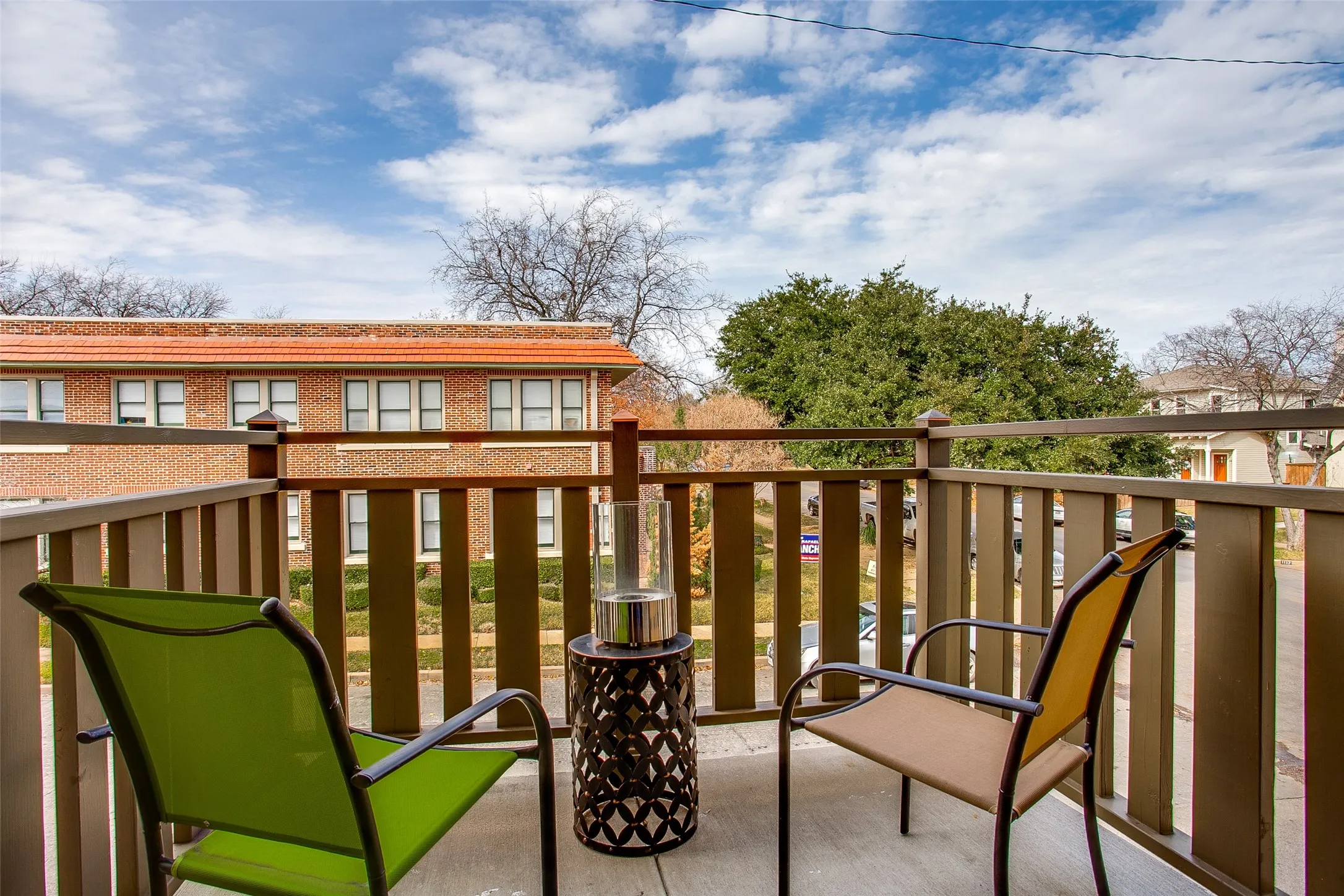 1 of 2 Balconies
