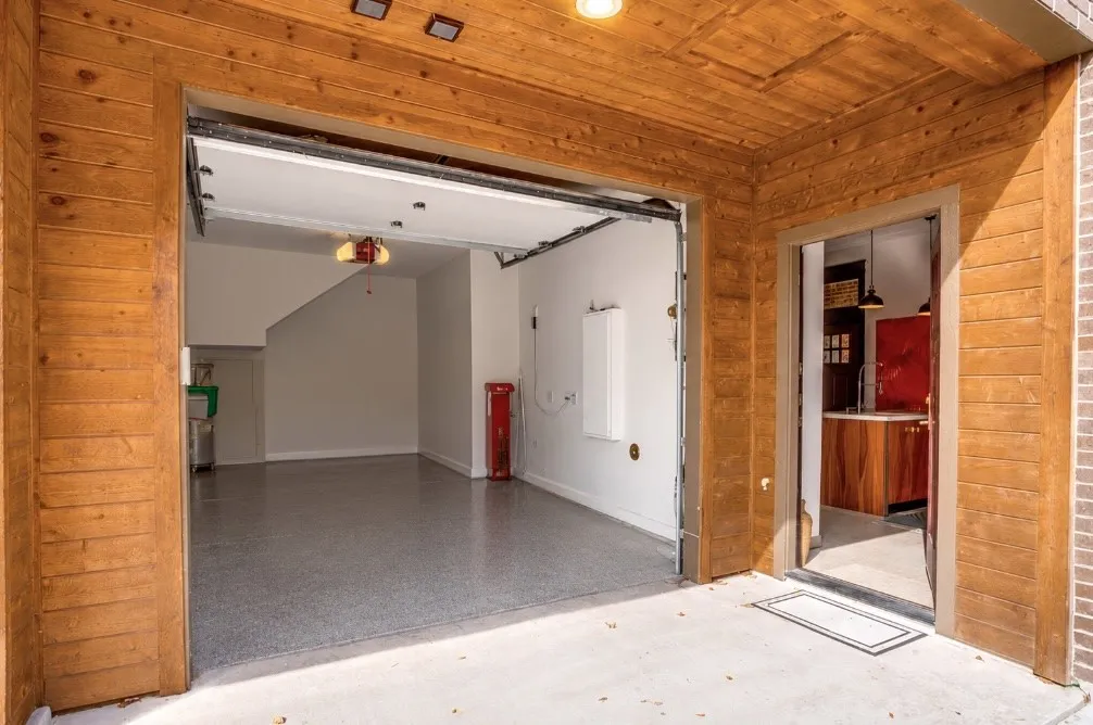 One Car Garage with Gated Drive