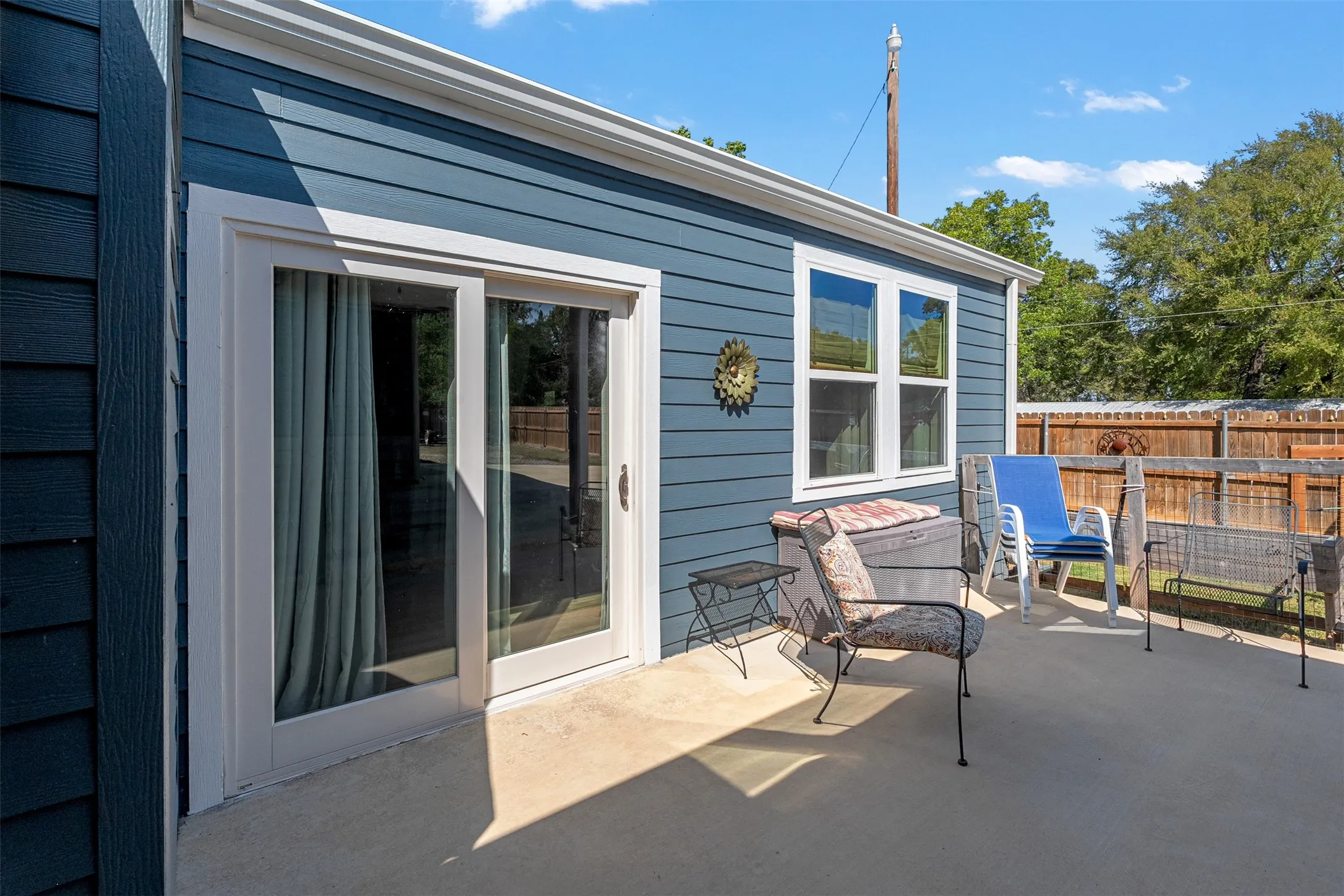 Patio off the master