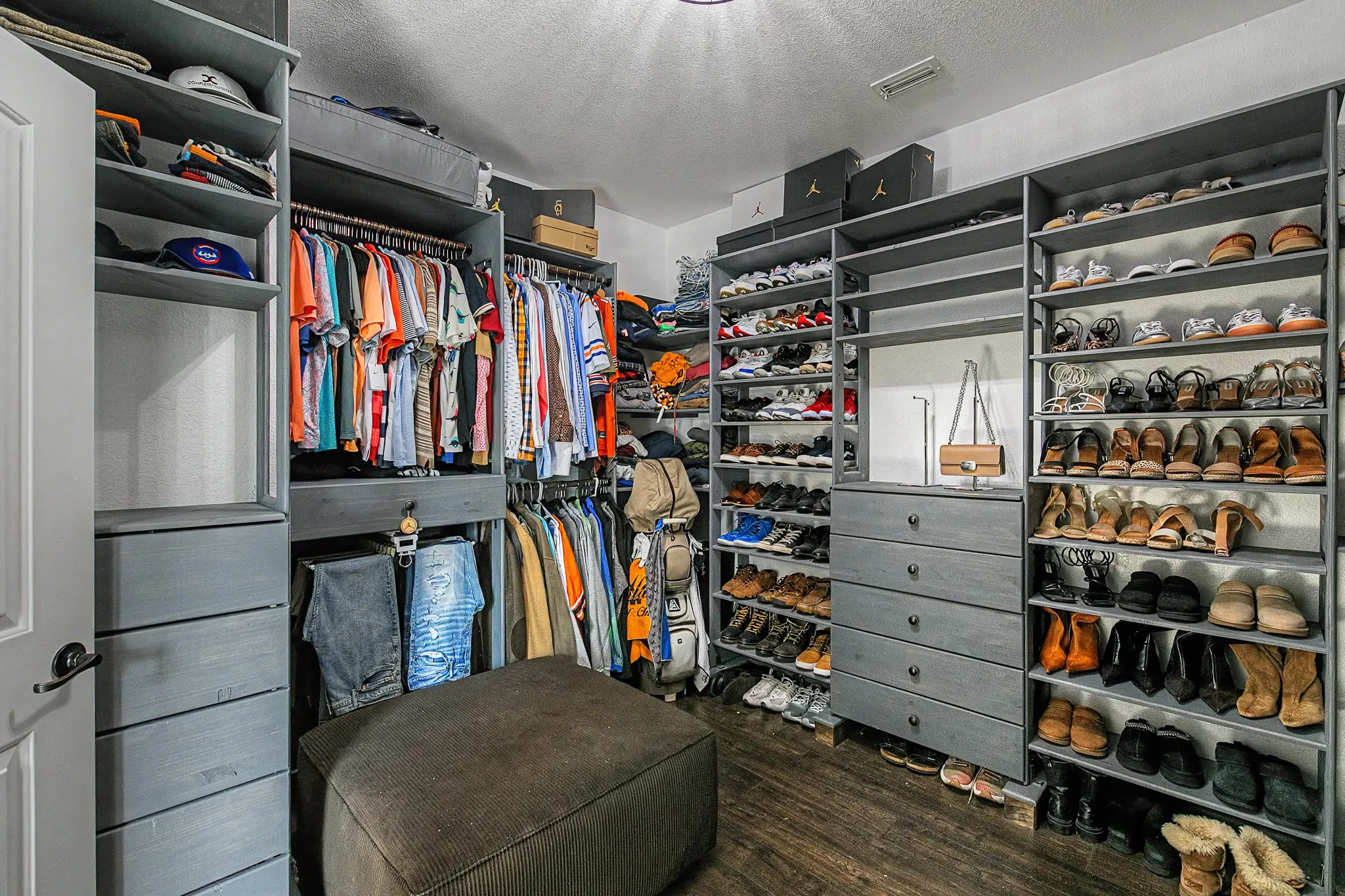 Custom Closet in the Primary Master Suite
