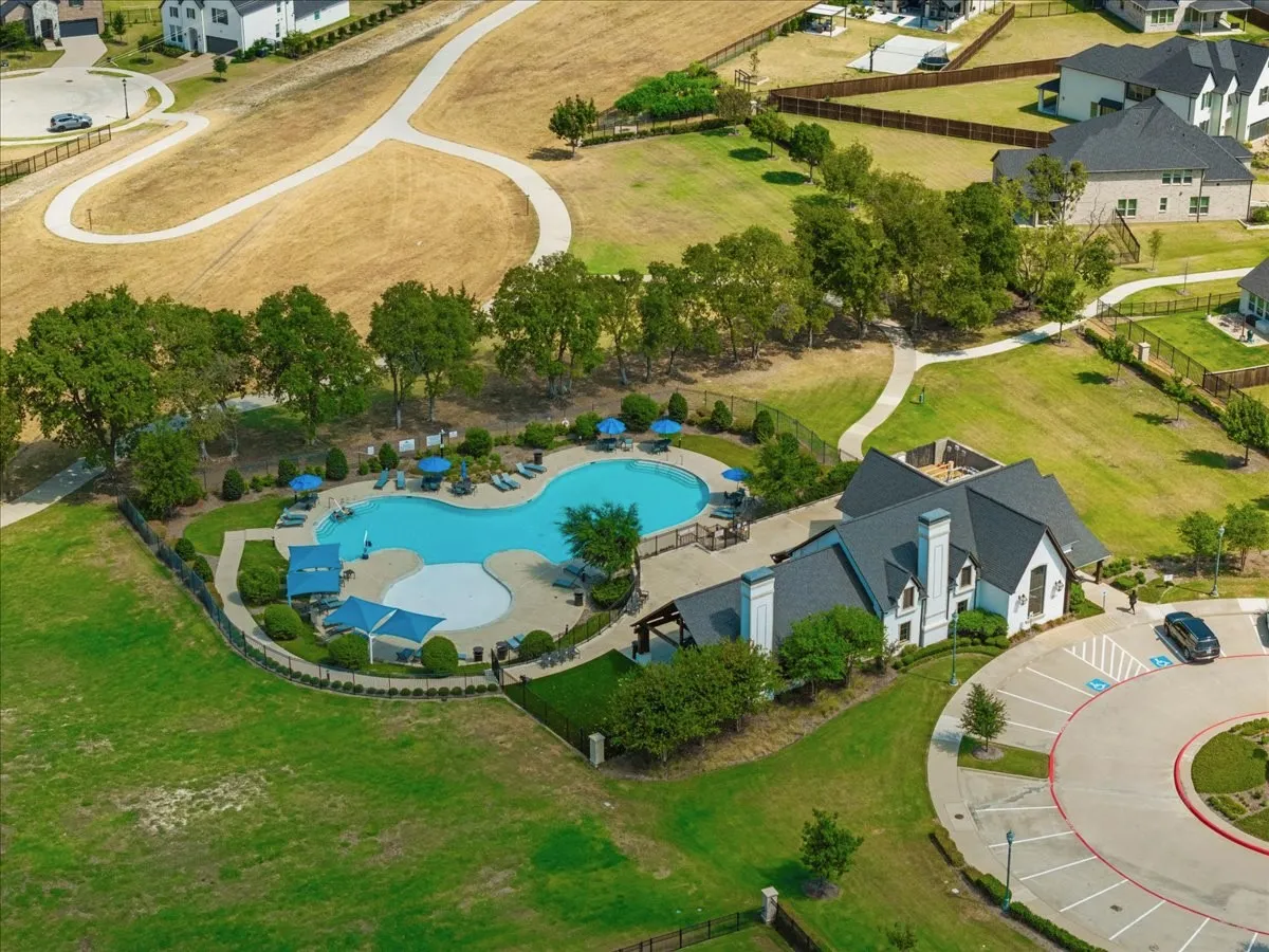 Community pool and clubhouse