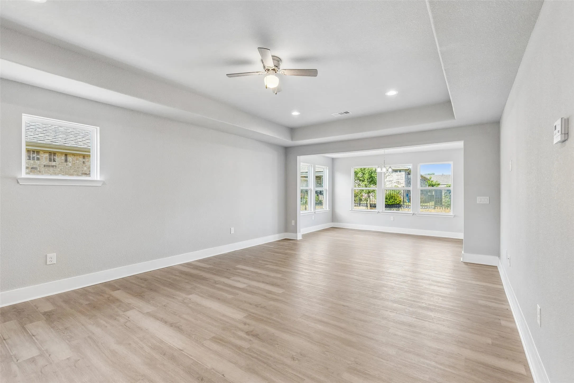 Such a spacious layout with numerous options for furniture placement.