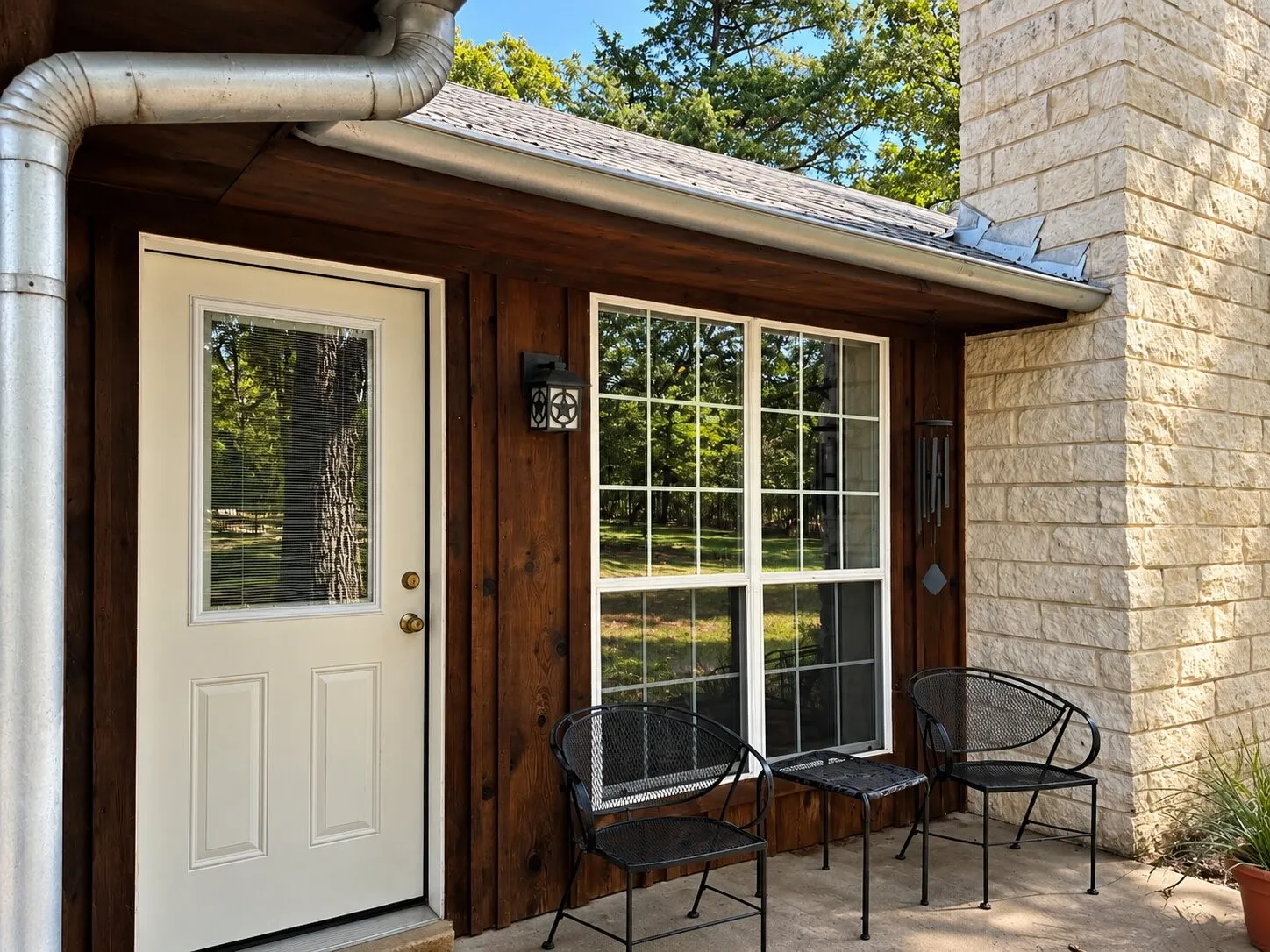 BACK DOOR ENTRY FROM BACKYARD