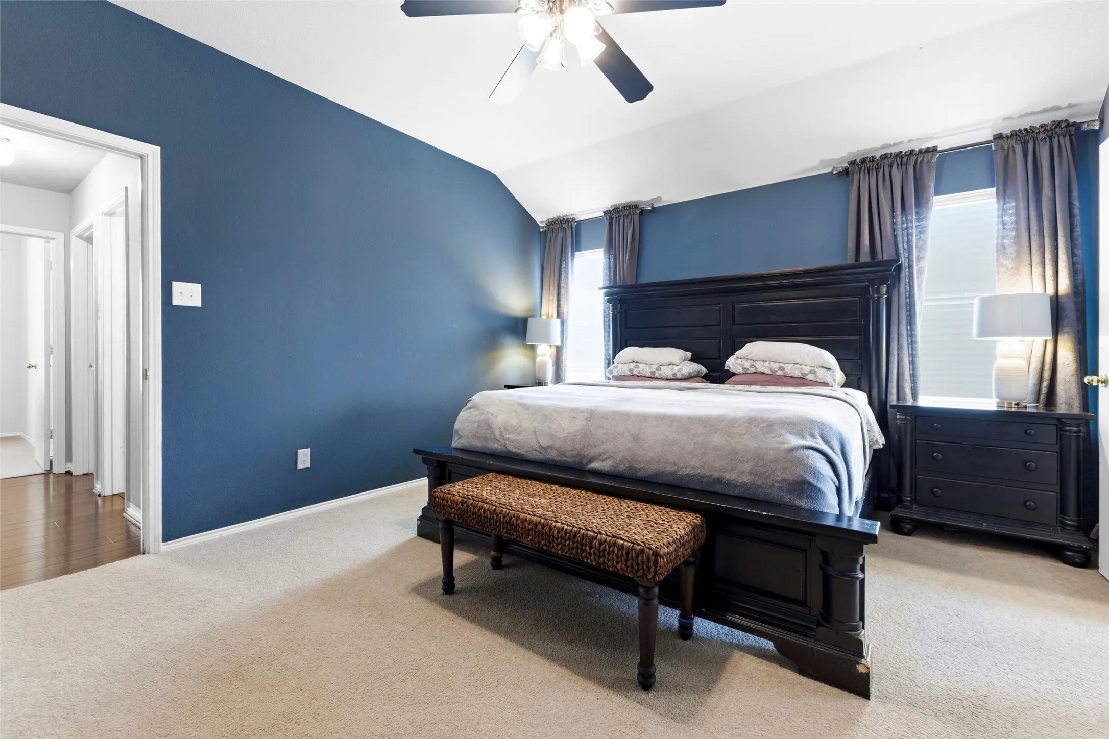 Large primary bedroom with en-suite bathroom