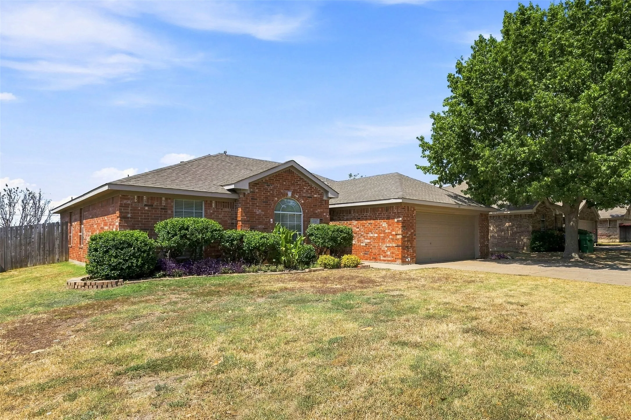 Pretty curb appeal