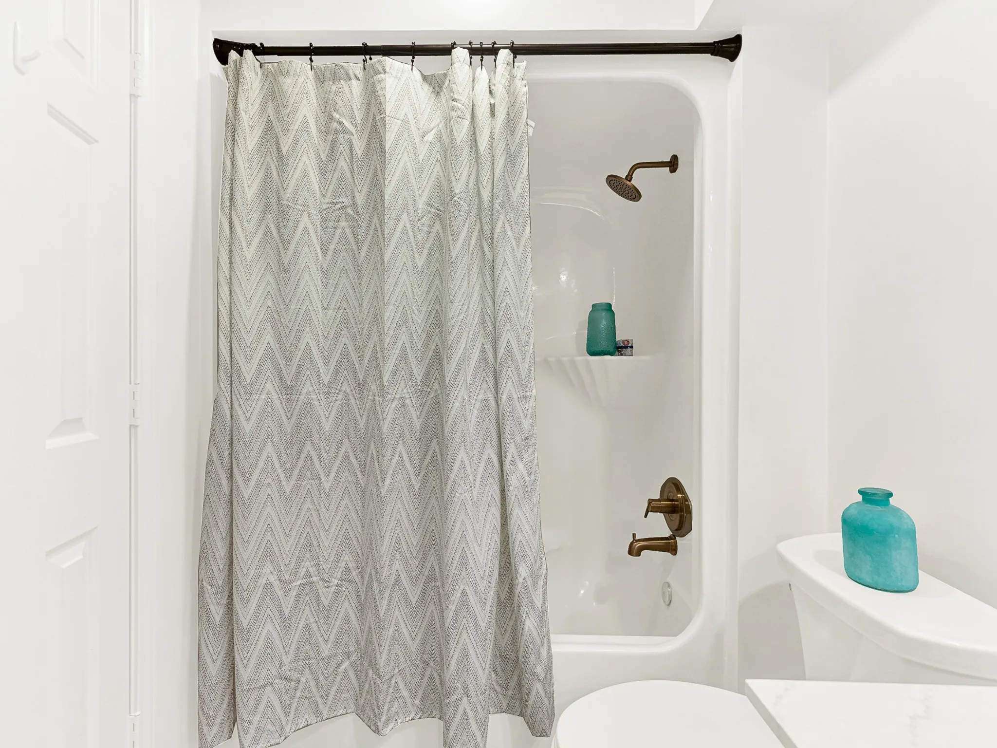 Shower space will make getting ready a breeze