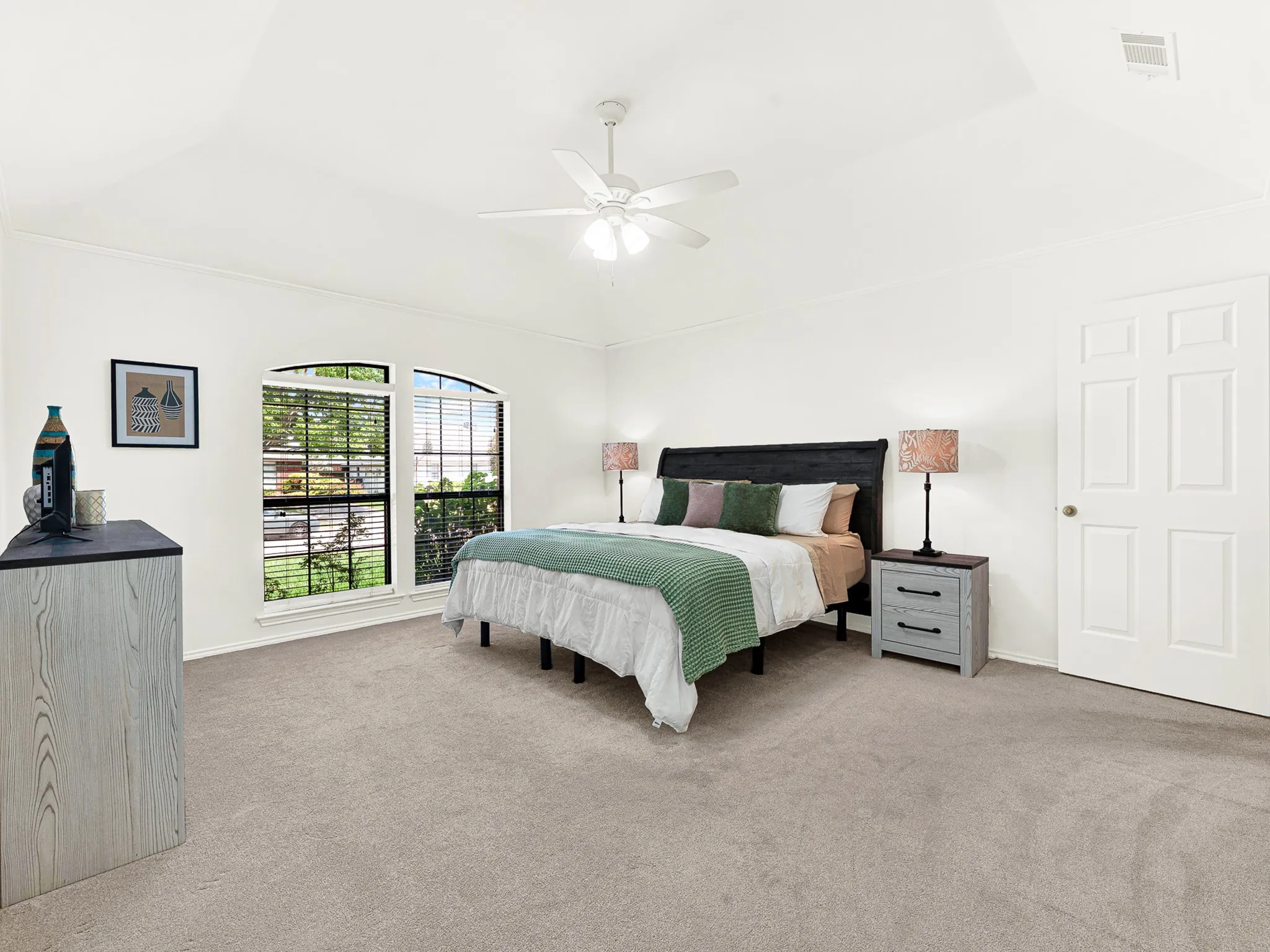 Large windows allow natural light to welcome you to this special space.