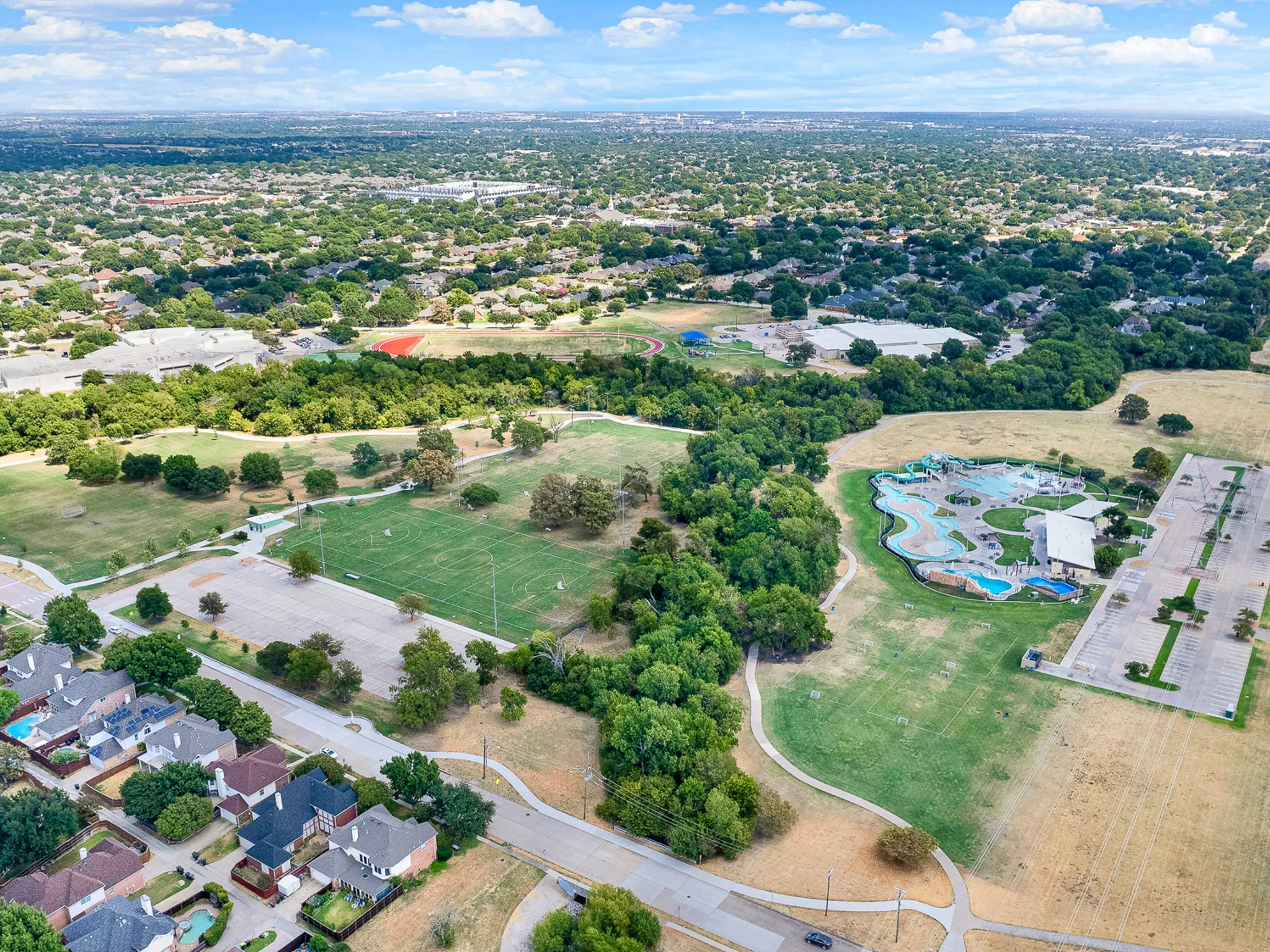 Jack Carter Pool and dog Park & sports fields