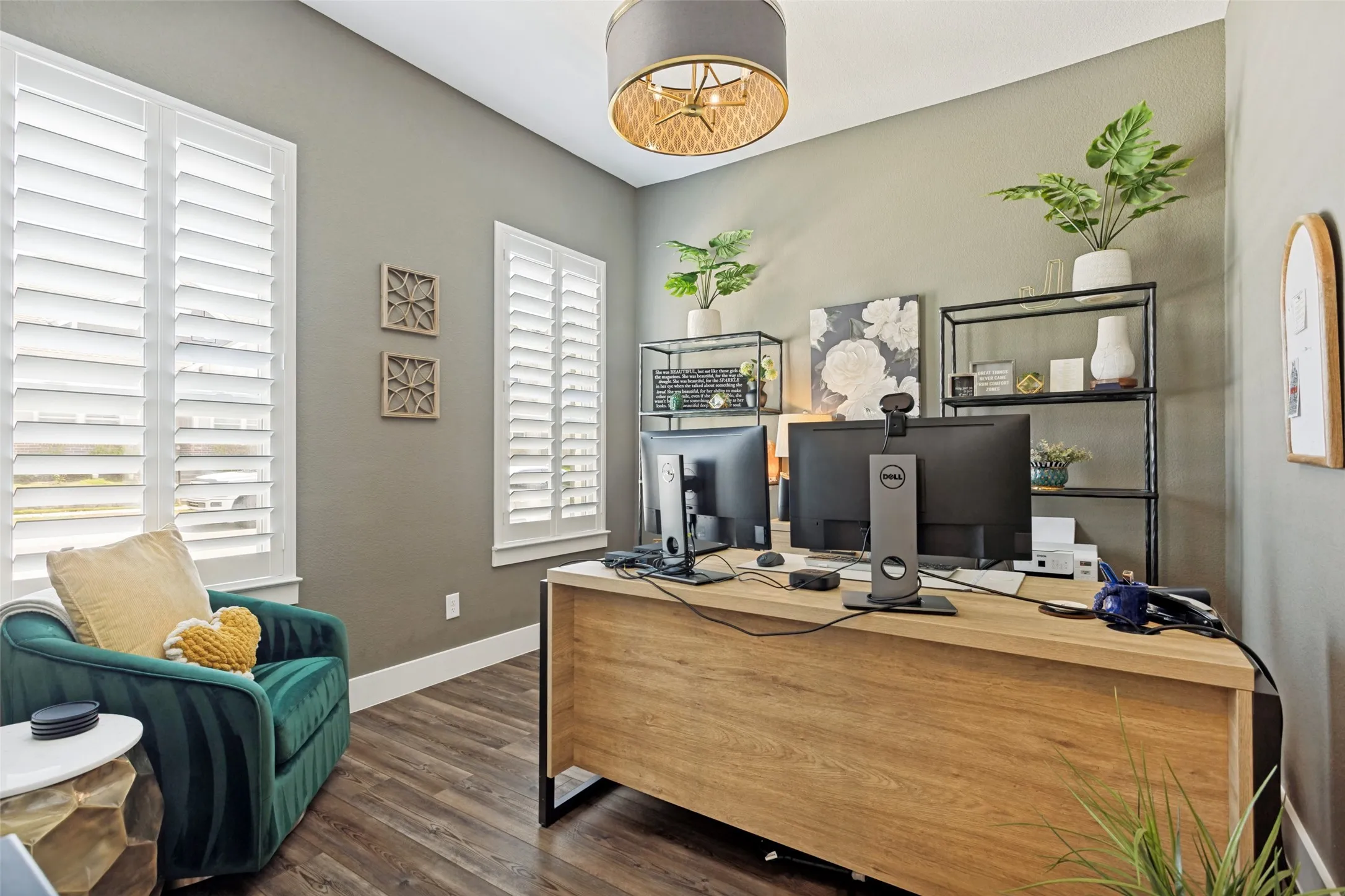 Updated home office or flex space