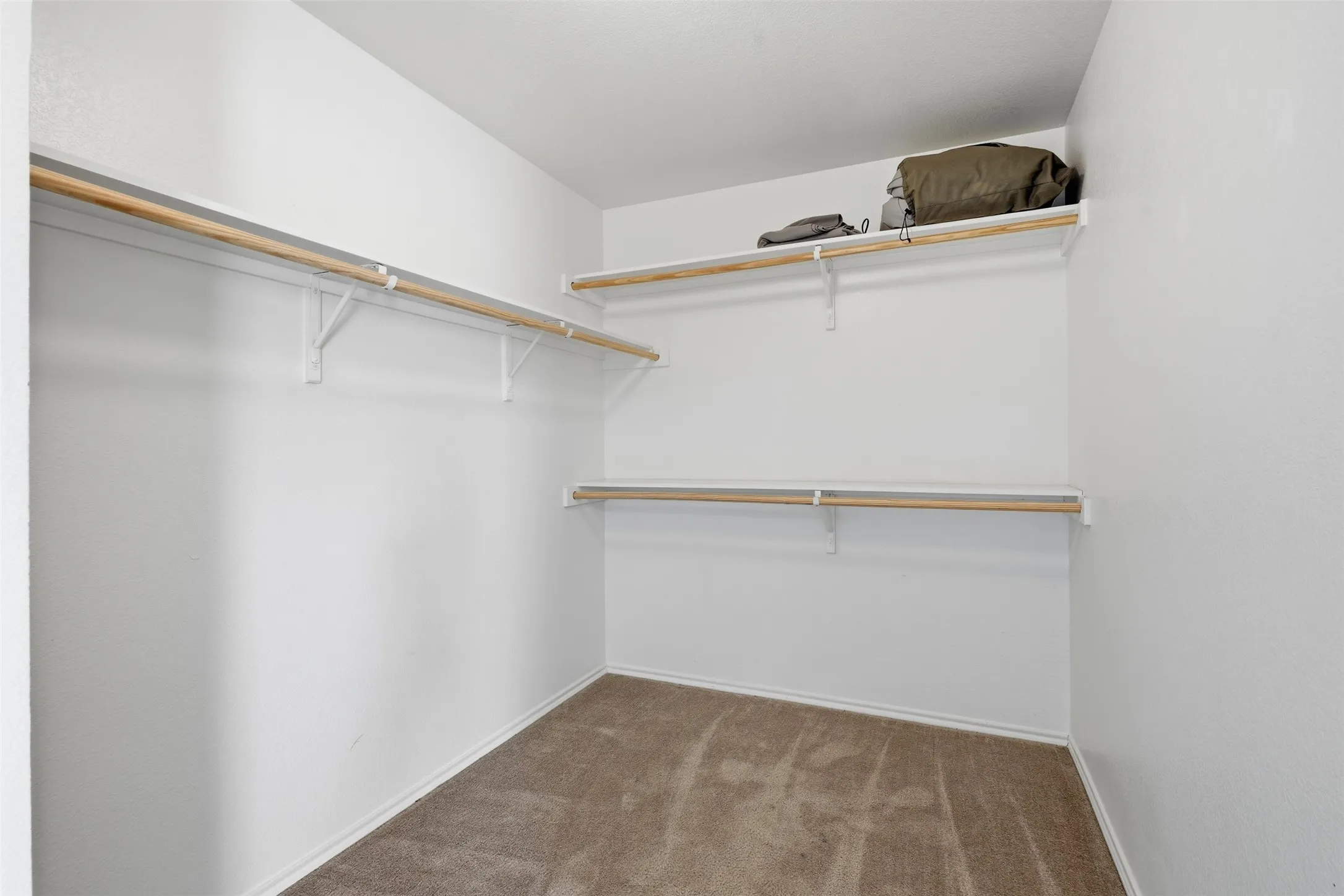 The primary bathroom provides a functional space for preparing for the day or unwinding at home