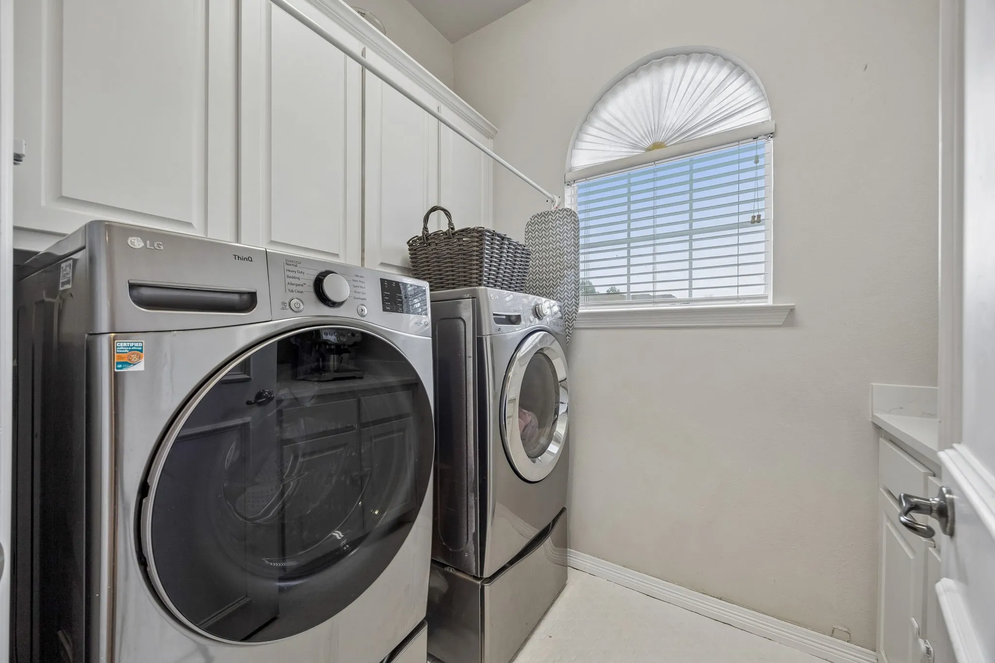 Has a sink and plenty of built in with updated countertops
