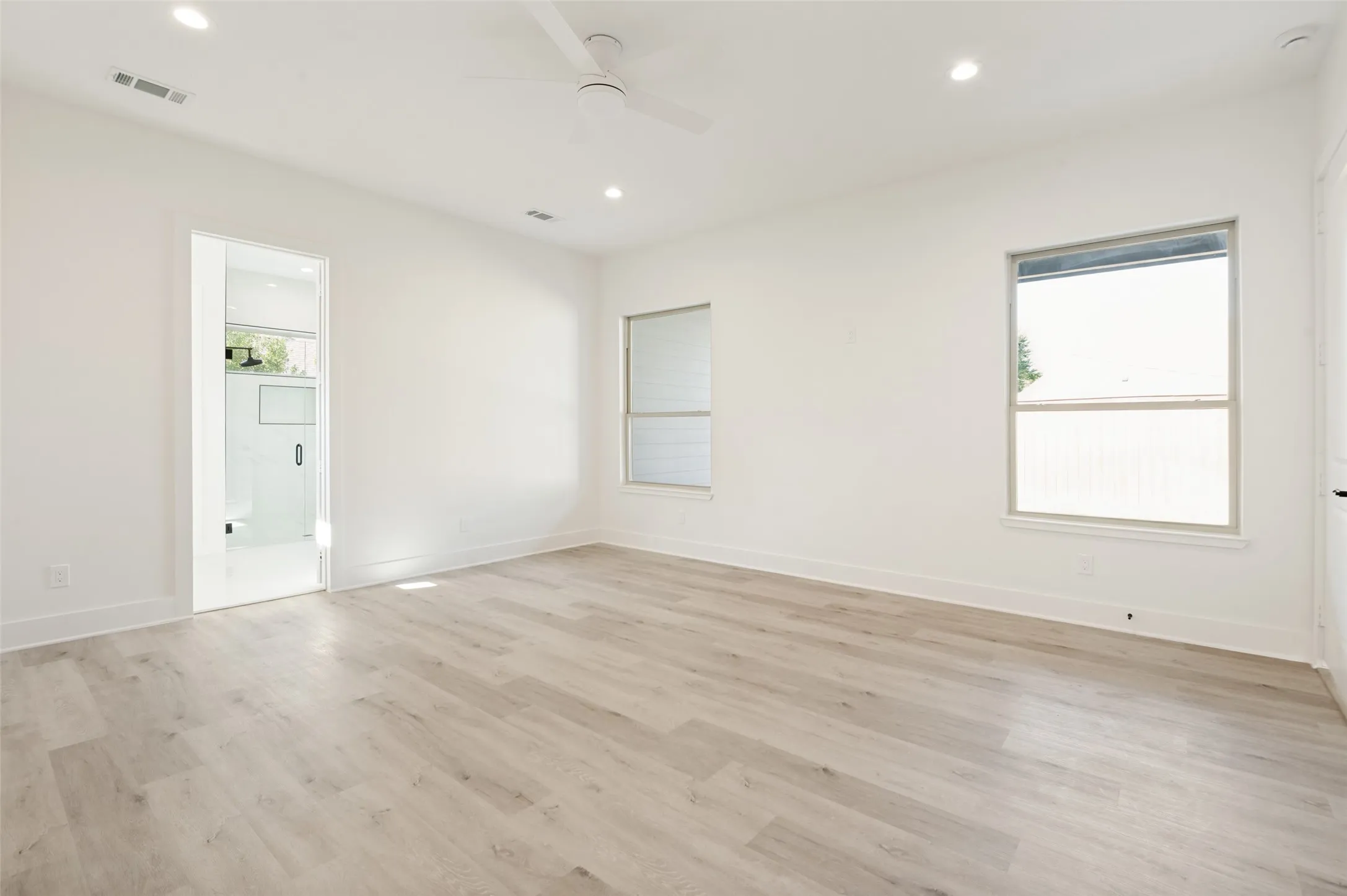 Large primary bedroom