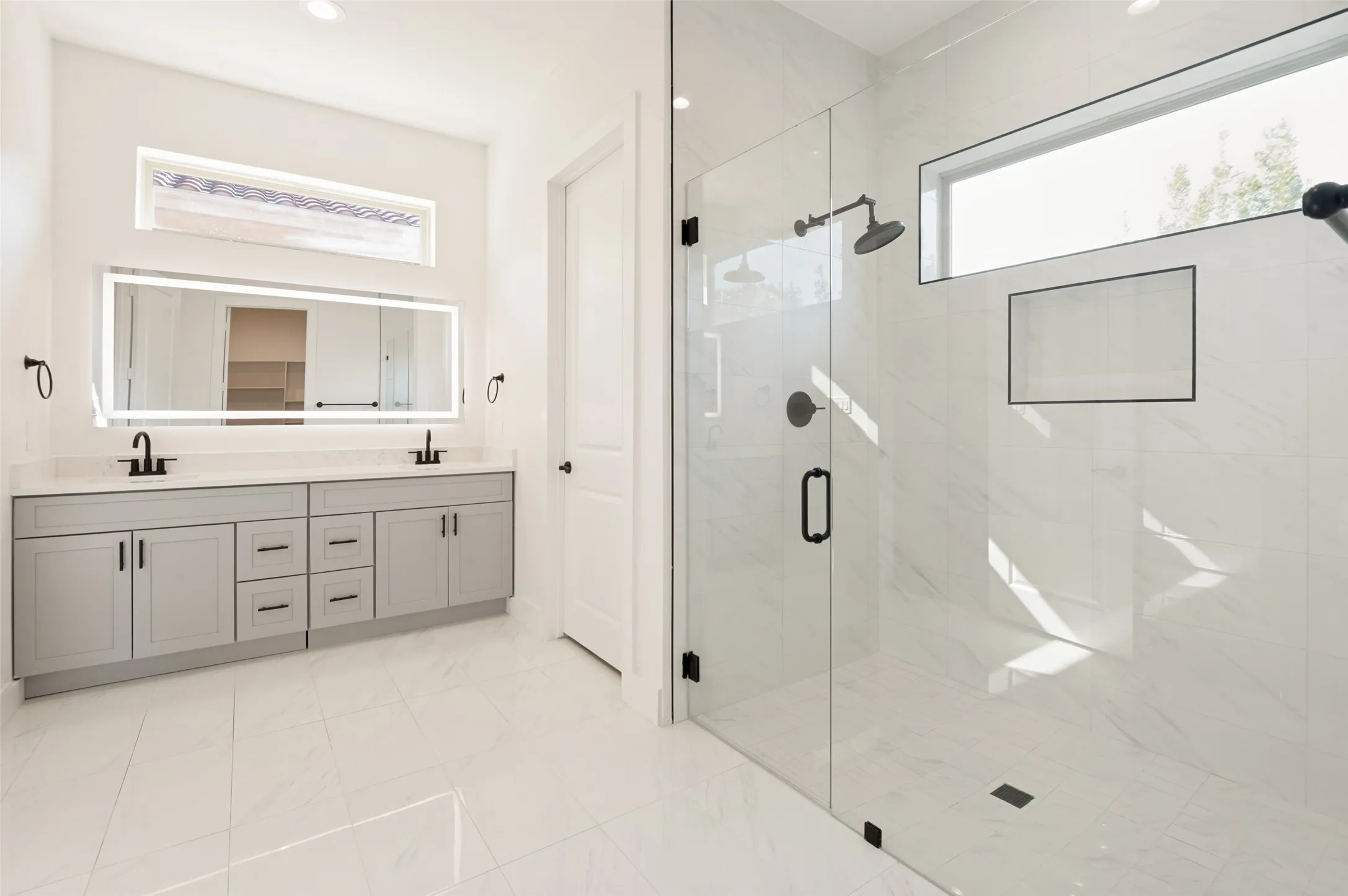 Primary Bath with separate water closet