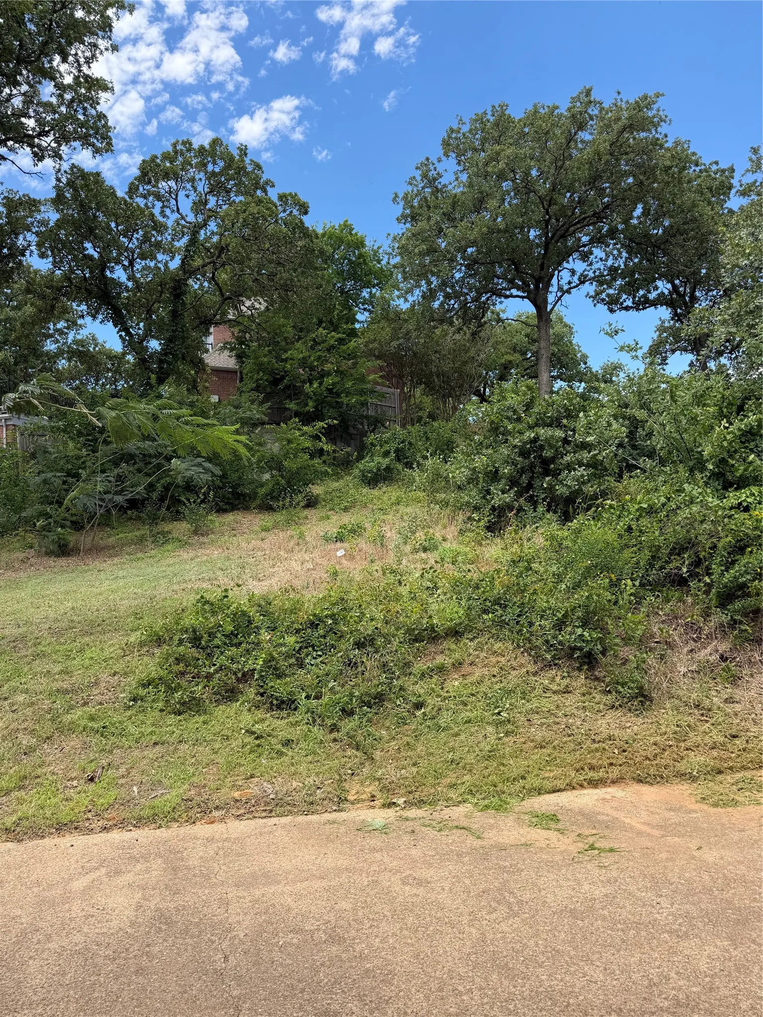 Rear of lot  right side
6704 Nob Hill Court