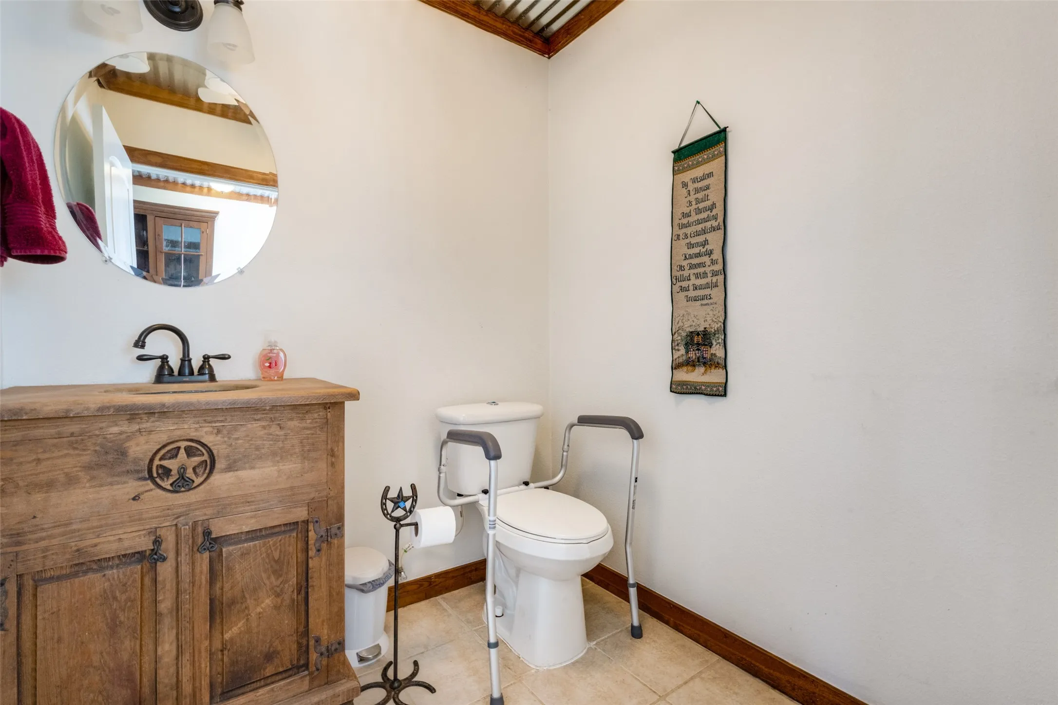 Guest house half bath