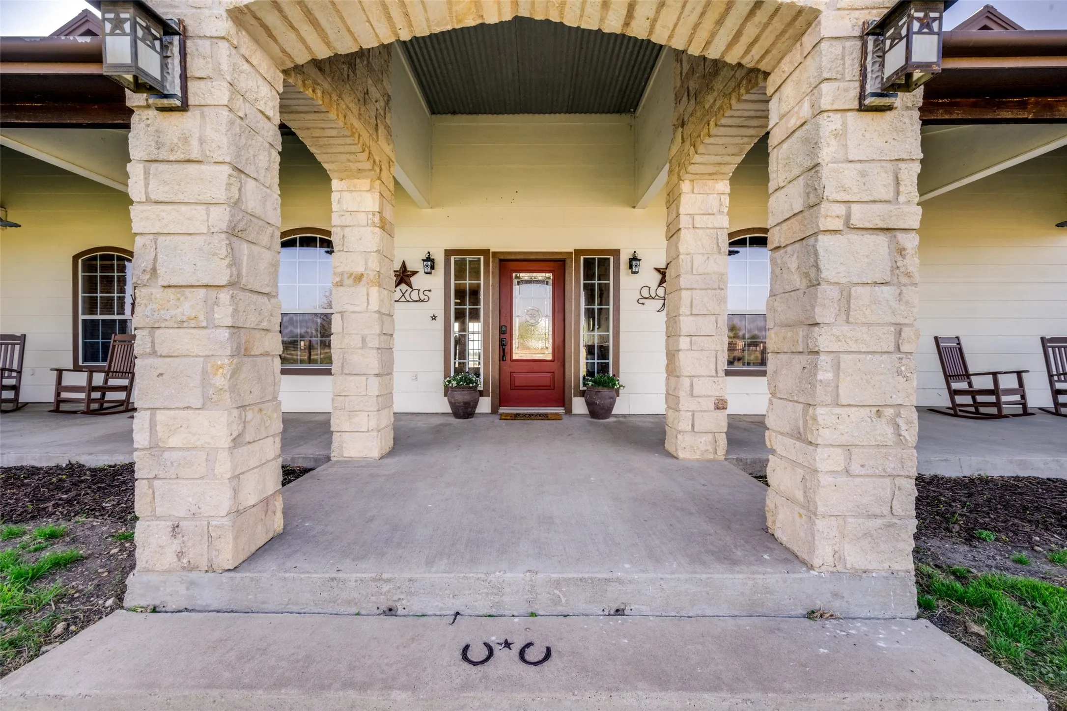 Front porch-main house.