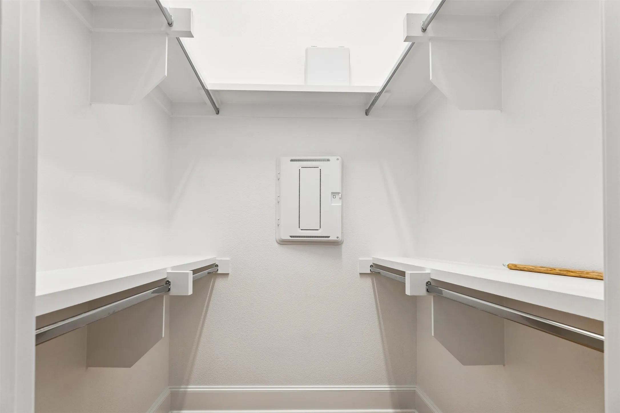 Primary bedroom closet.