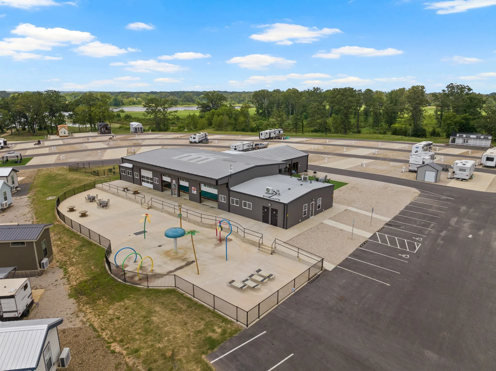 Drone / aerial view
