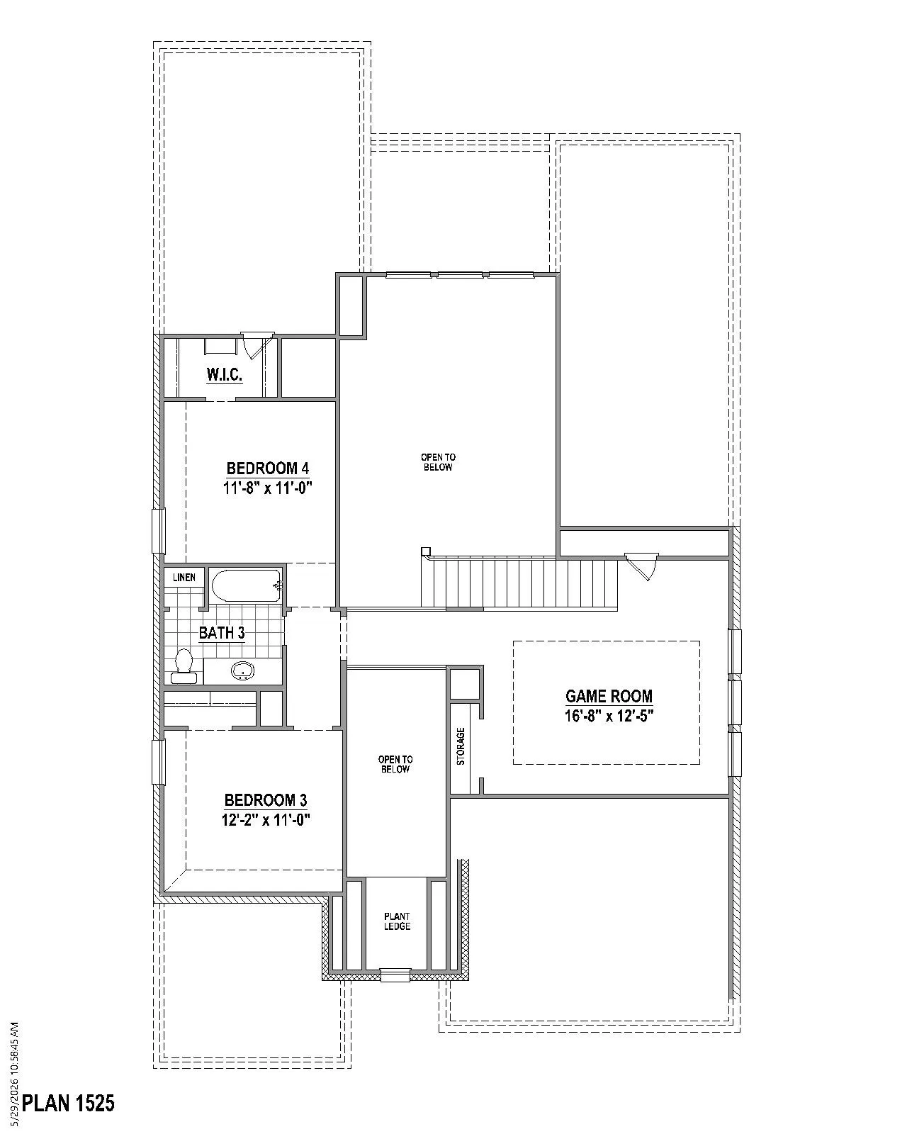 2nd Level floor plan