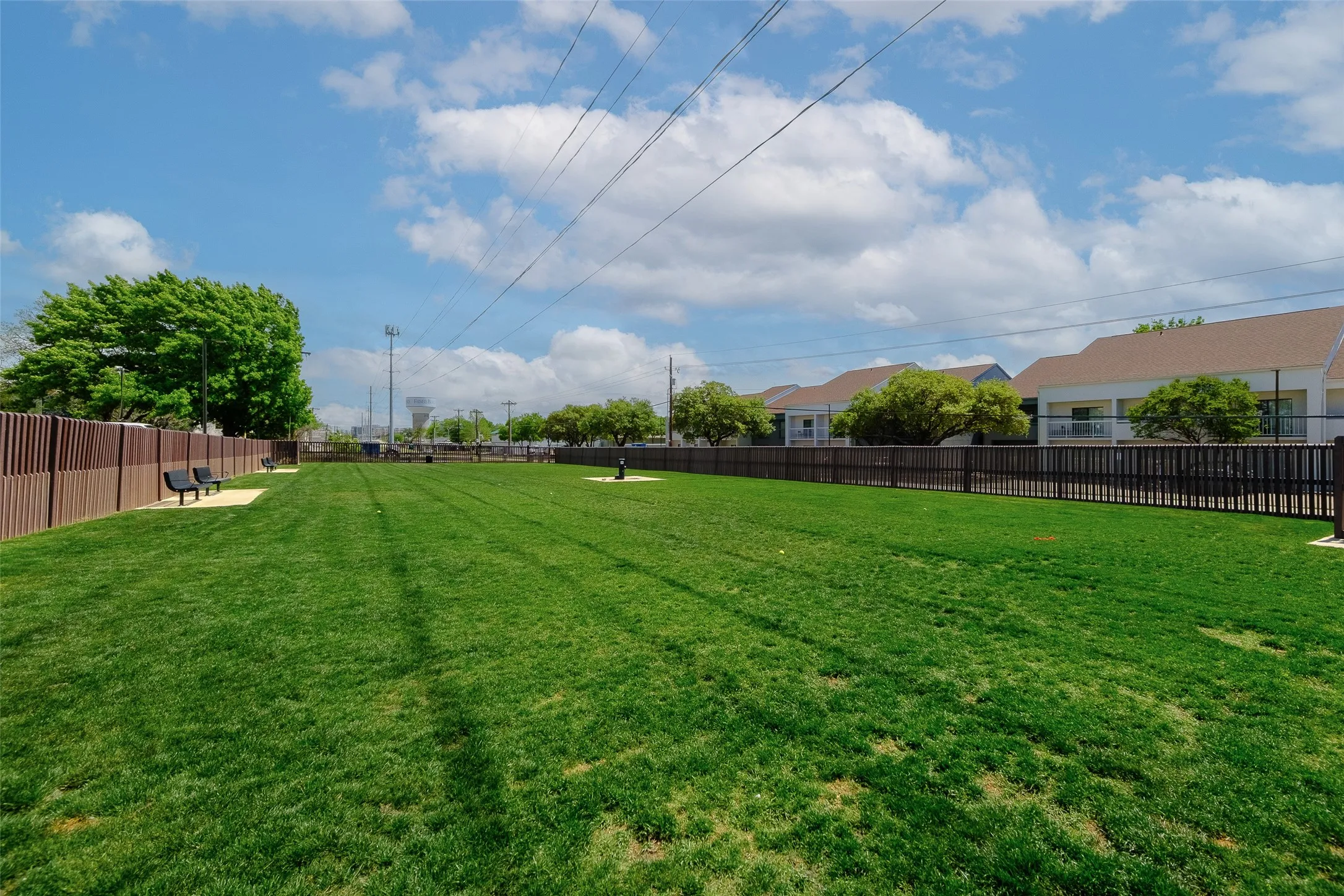 Redding Trail Dog Park: wide-open fenced turf with room for a real game of fetch