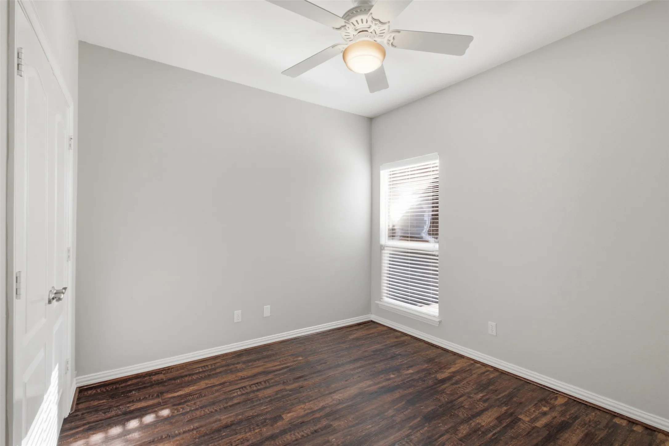 Bright secondary bedroom on the opposite wing