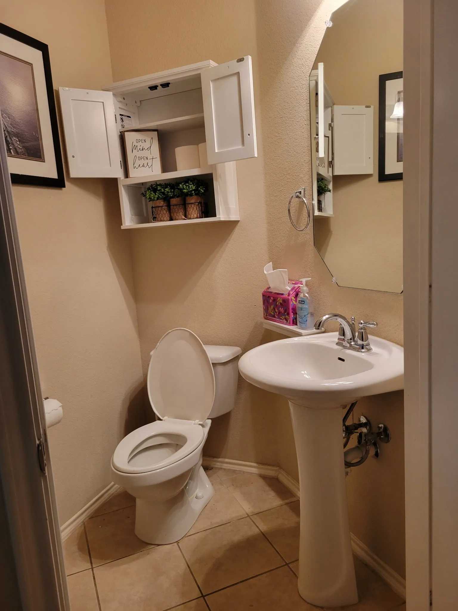 half bathroom