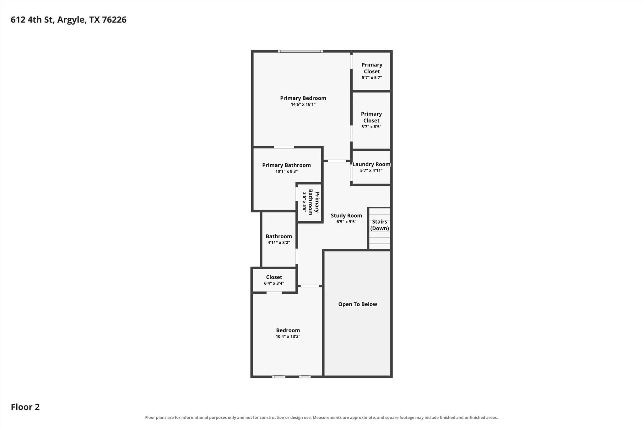 2nd floor plan
