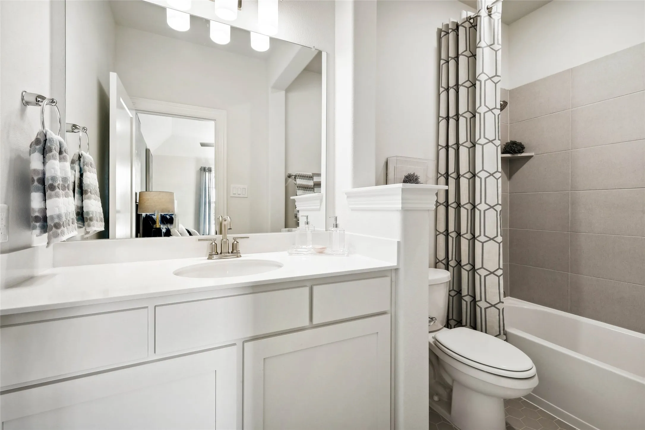 Model home photos of similar floorplans, not pictures of actual home.
